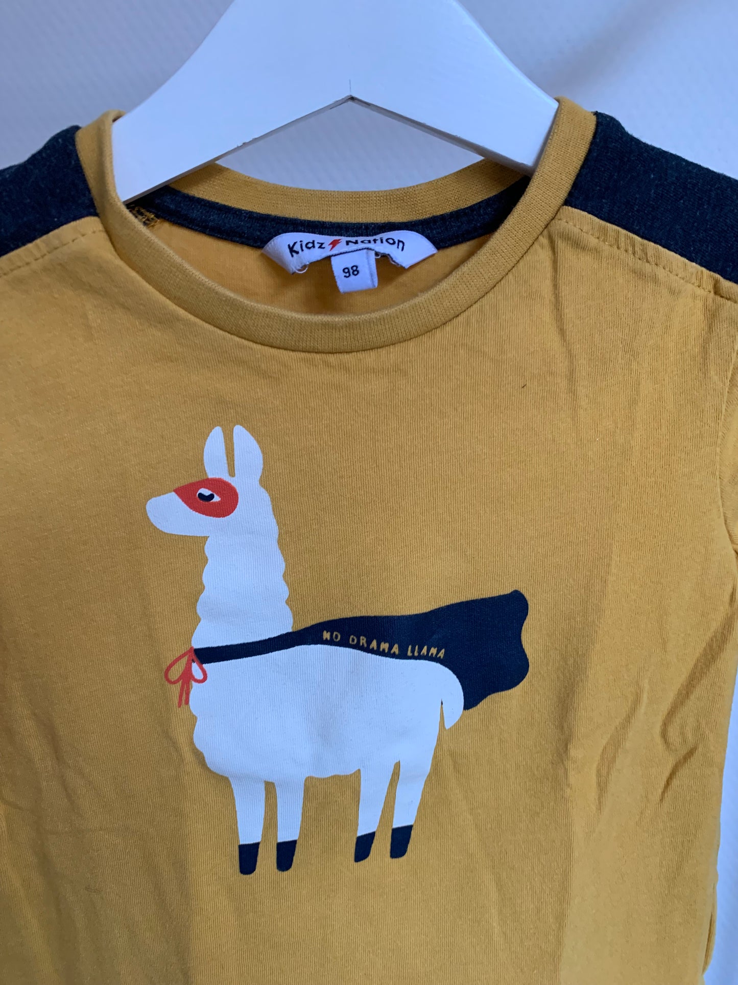 Mosterdgele longsleeve