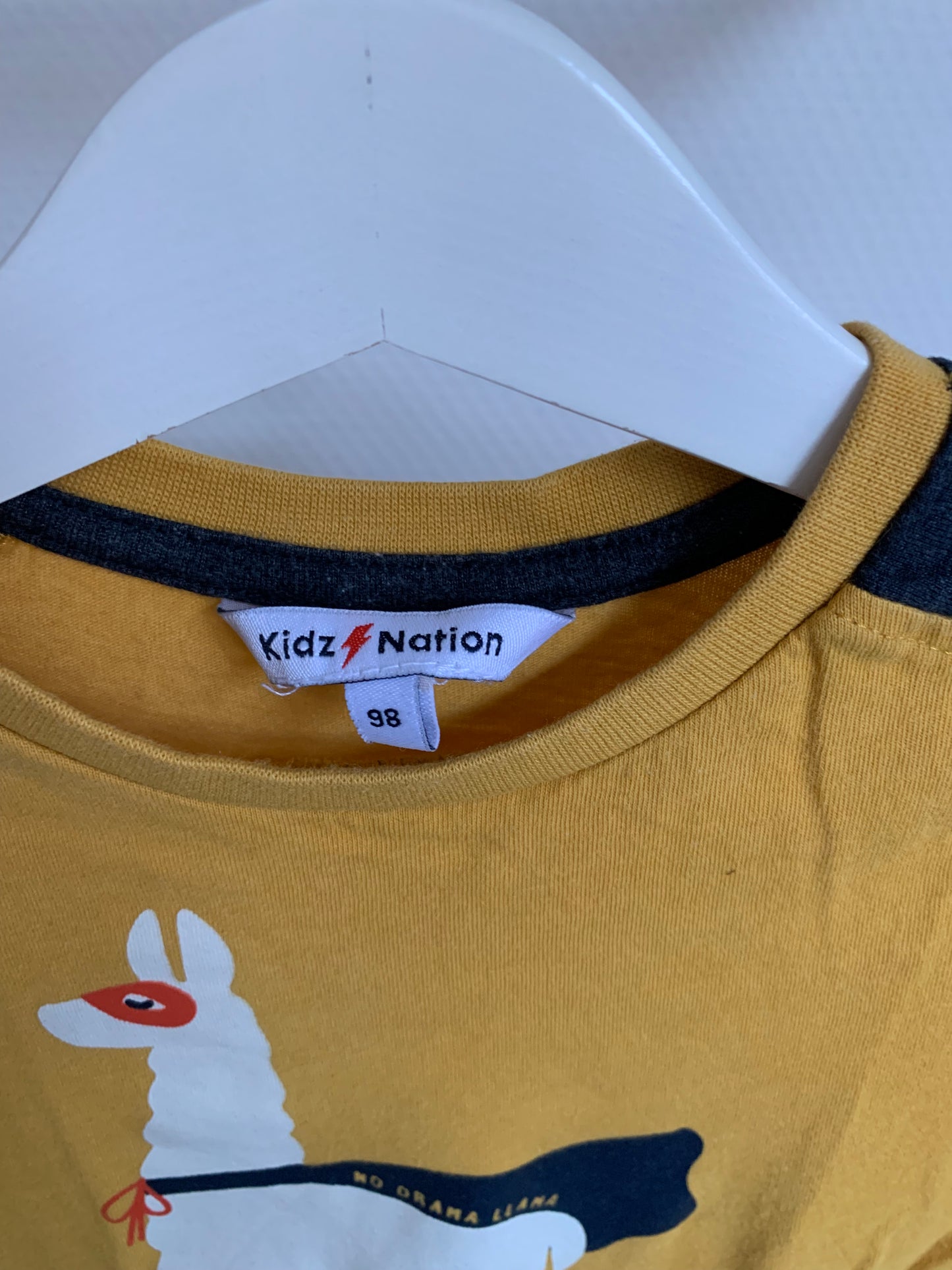 Mosterdgele longsleeve