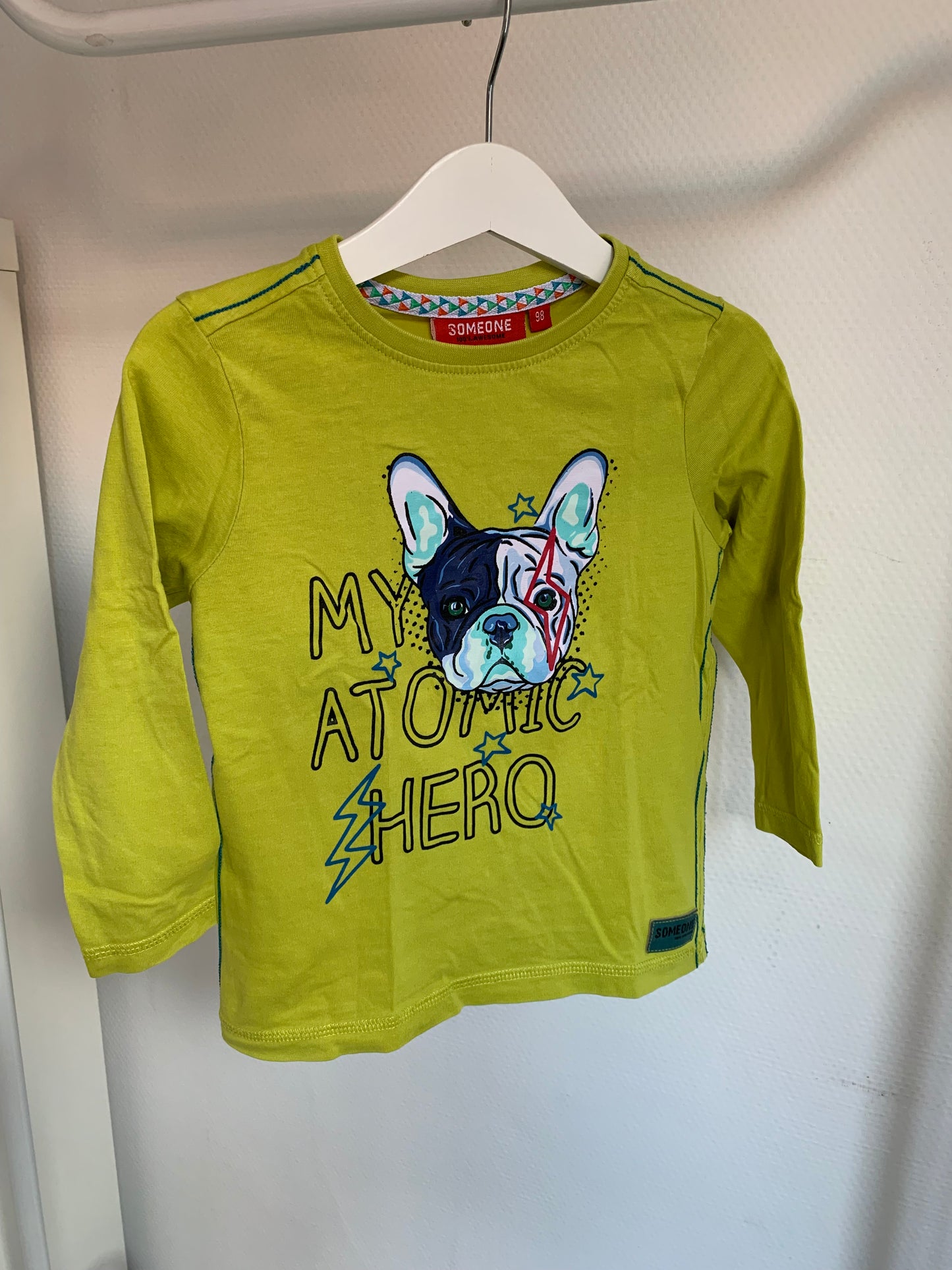 Geelgroene longsleeve