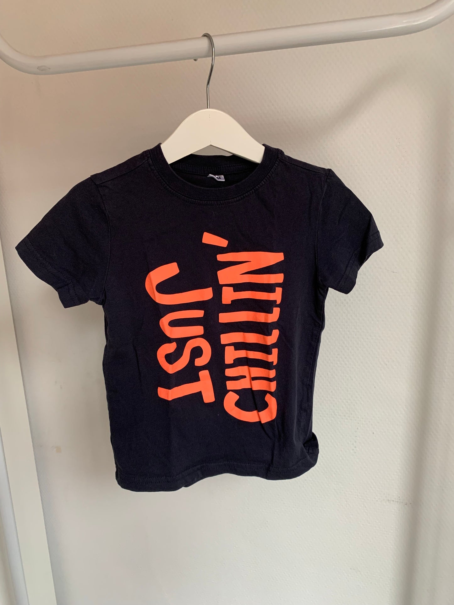 Marineblauwe t-shirt