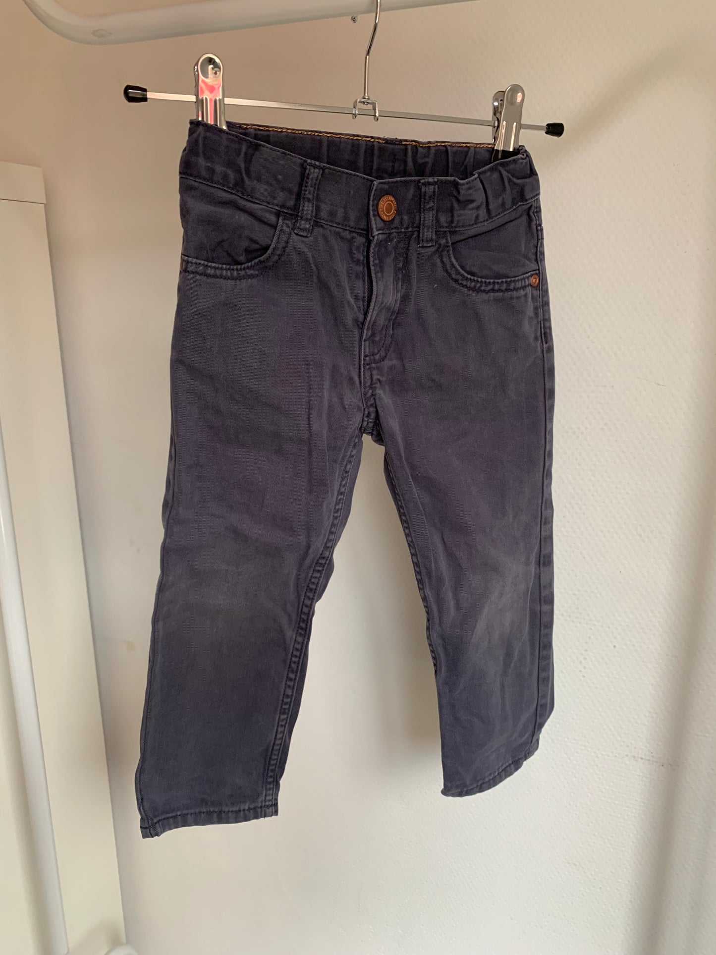 Blauwgrijze jeansbroek
