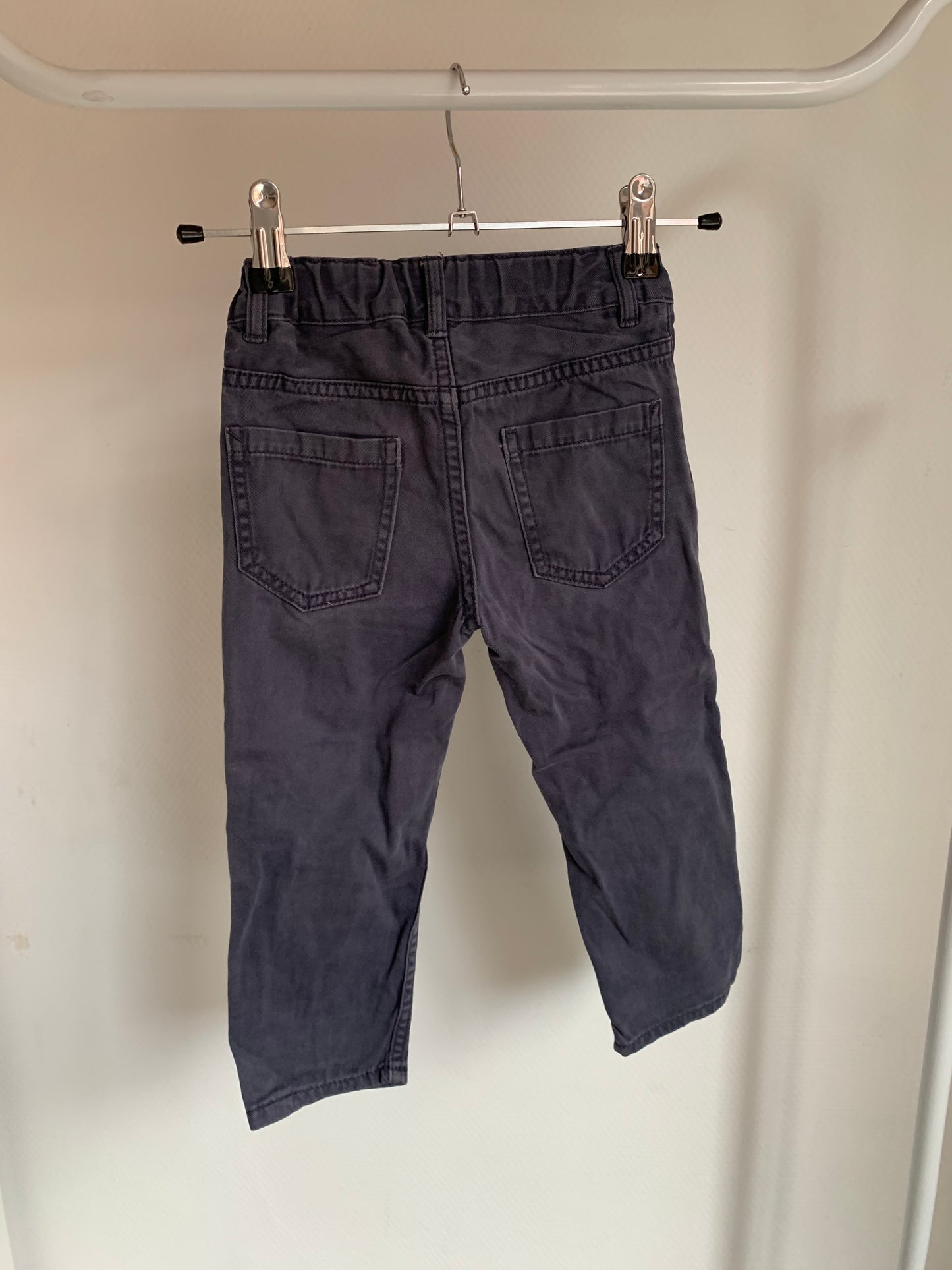 Blauwgrijze jeansbroek