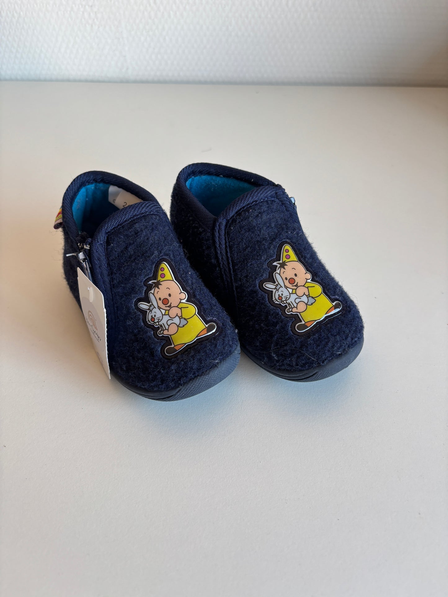 Marineblauwe sloefjes Bumba