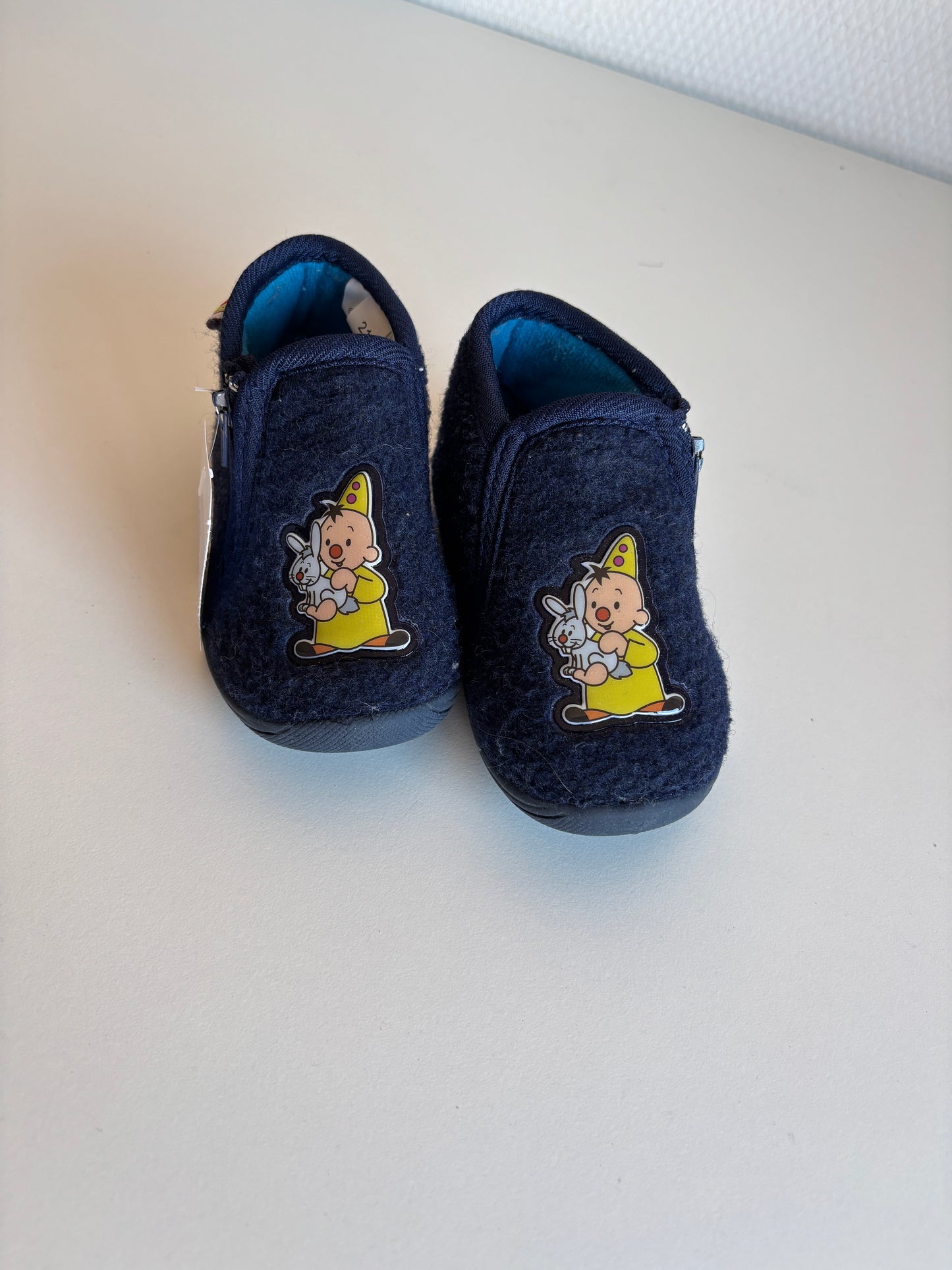 Marineblauwe sloefjes Bumba