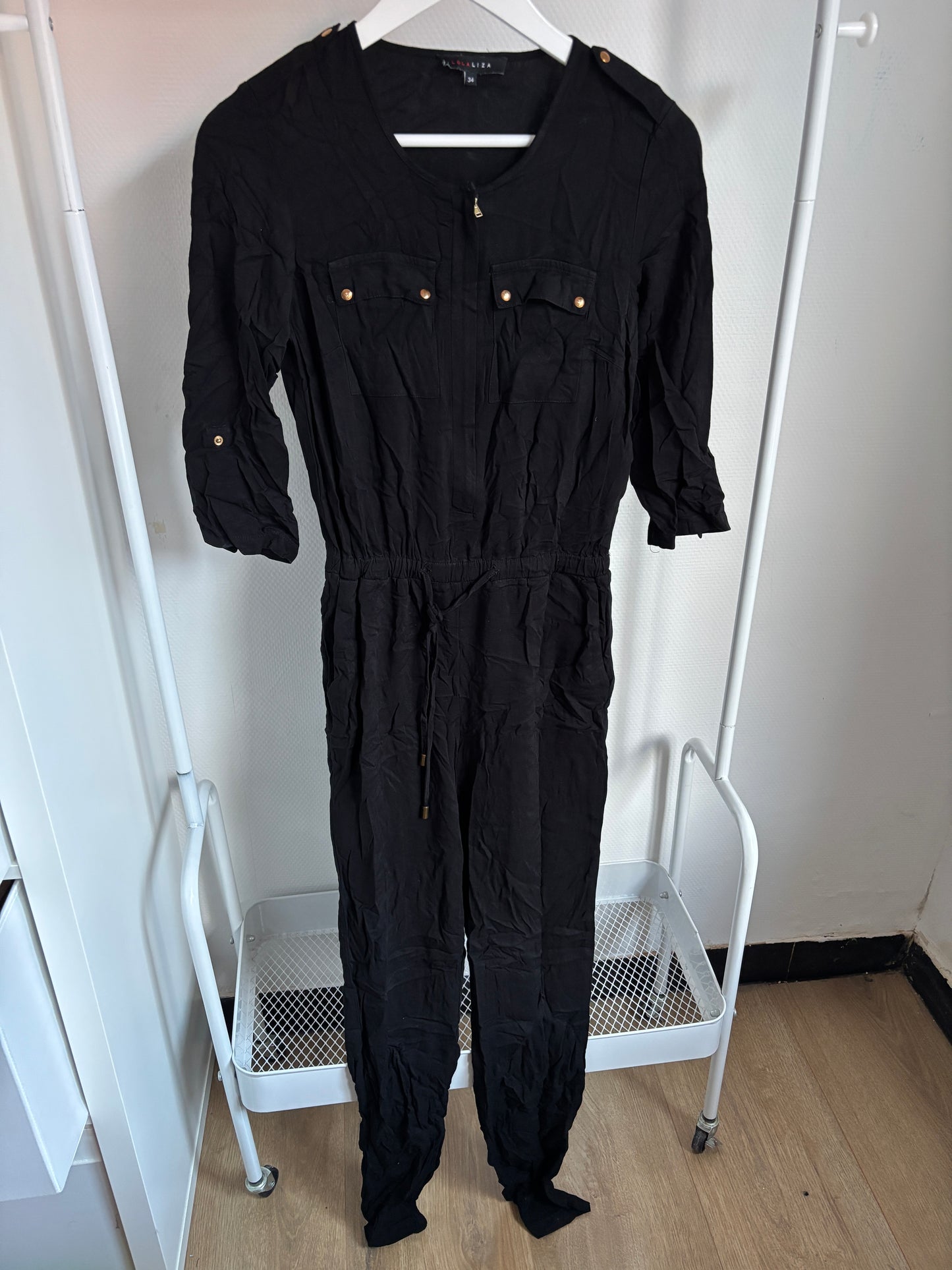 Zwarte jumpsuit