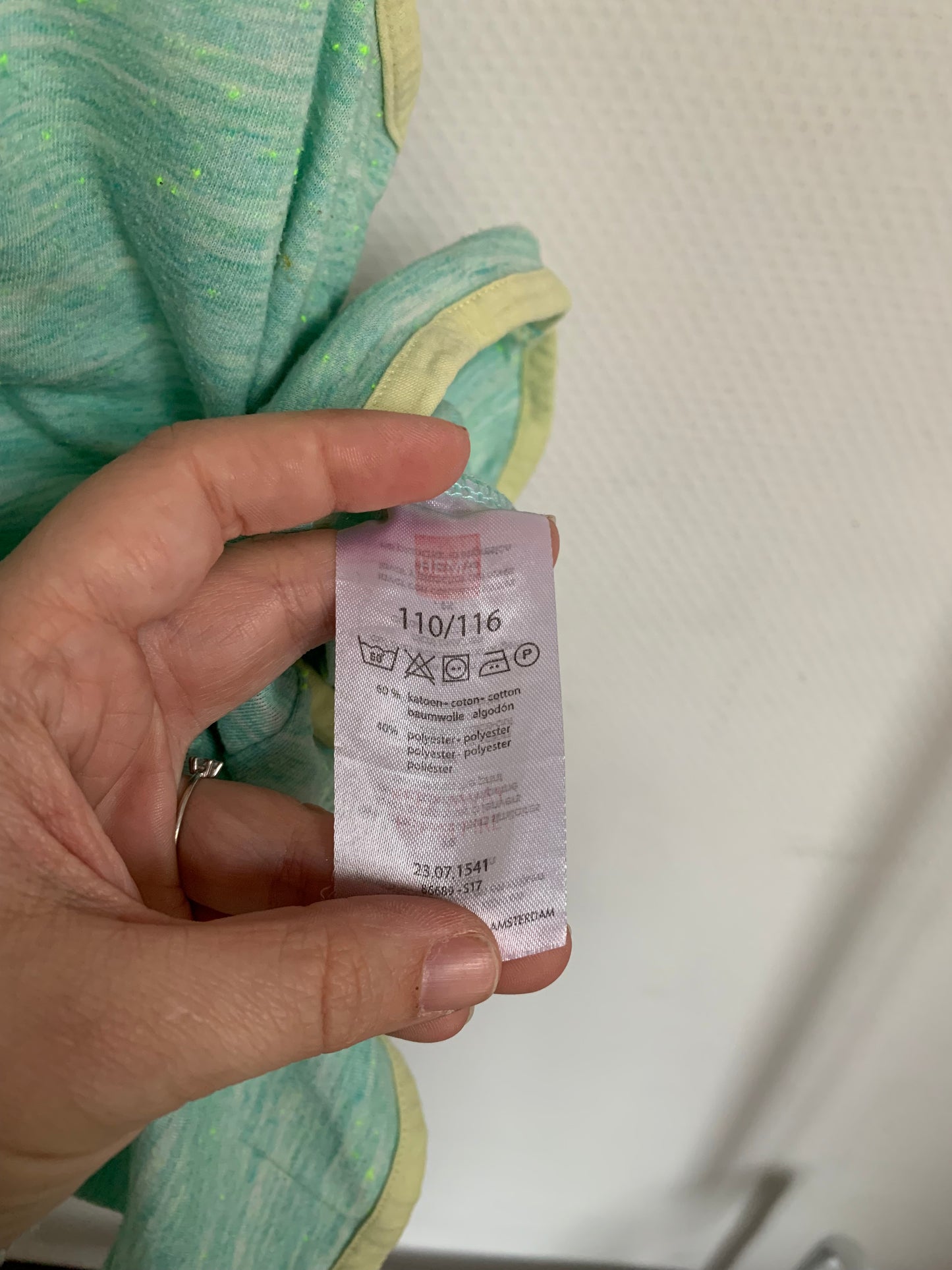 Lichtblauwe eendelige zomerpyjama