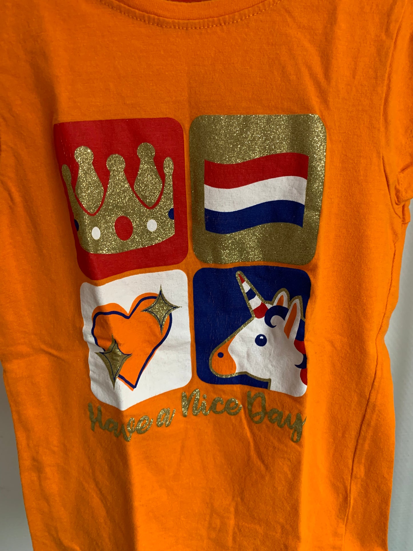 Oranje T-shirt Koningsdag