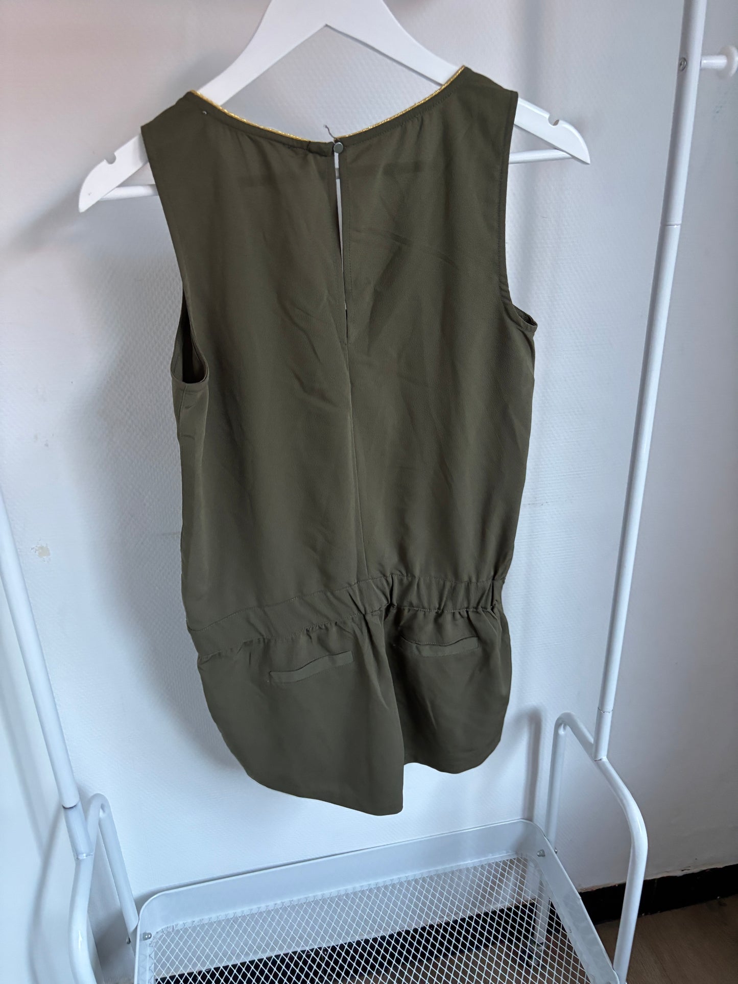 Khaki playsuit