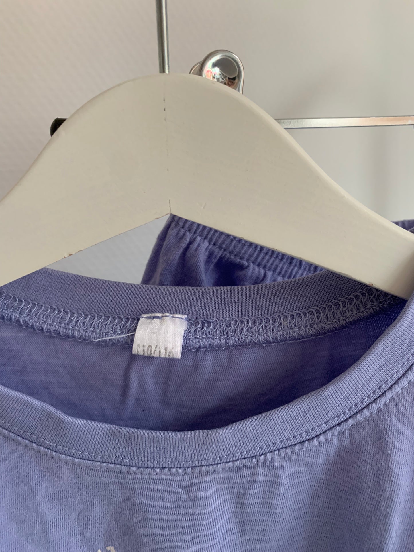 Lila tweedelige pyjama