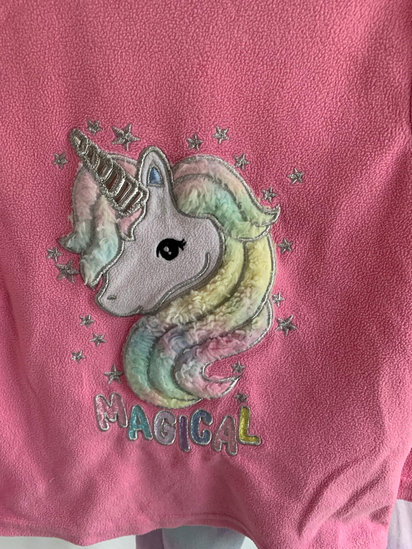 Tweedelige winterpyjama met unicorn