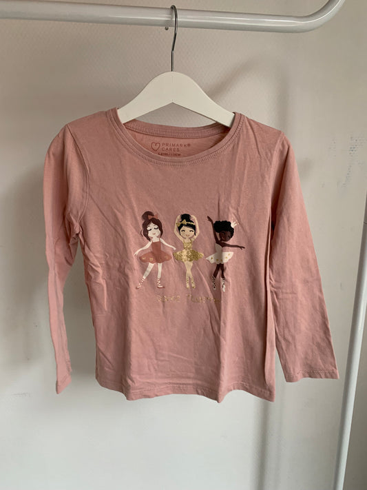 Lichtroze longsleeve