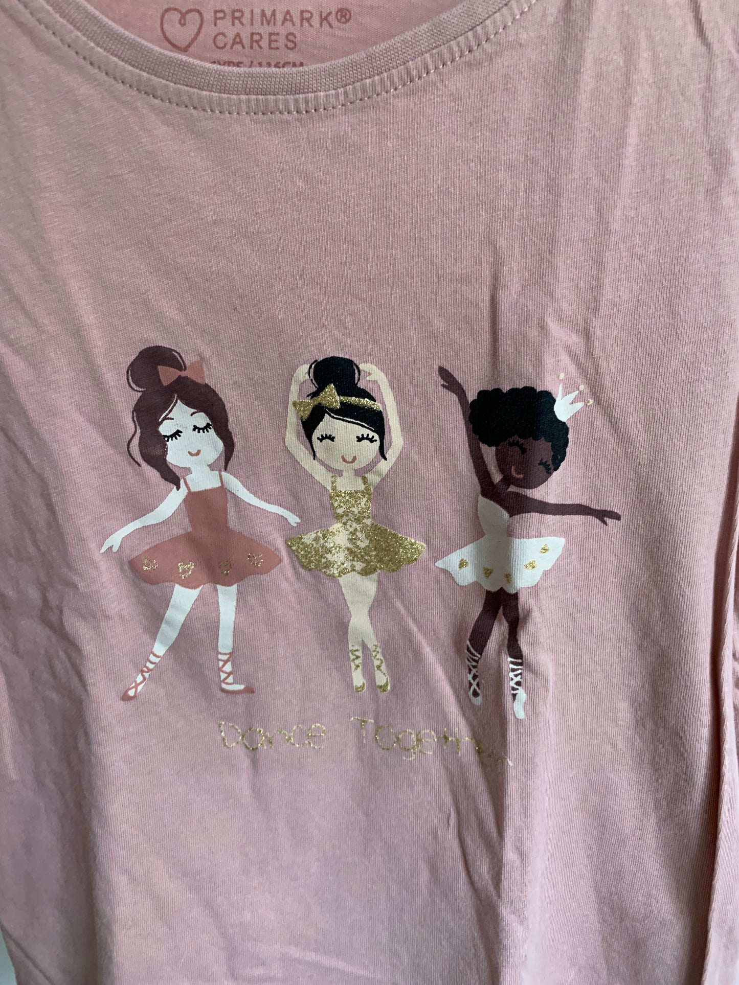 Lichtroze longsleeve