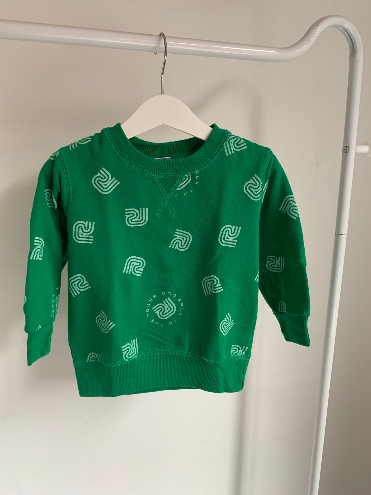 Groene sweatshirt