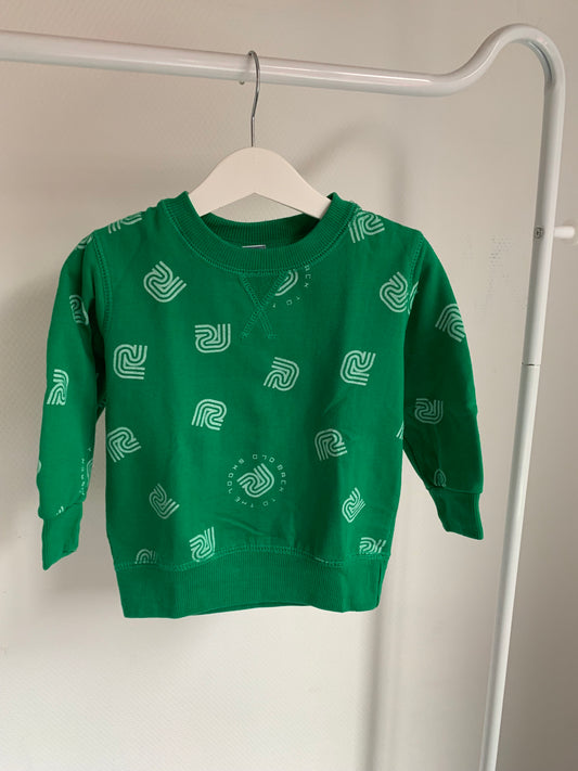 Groene sweatshirt