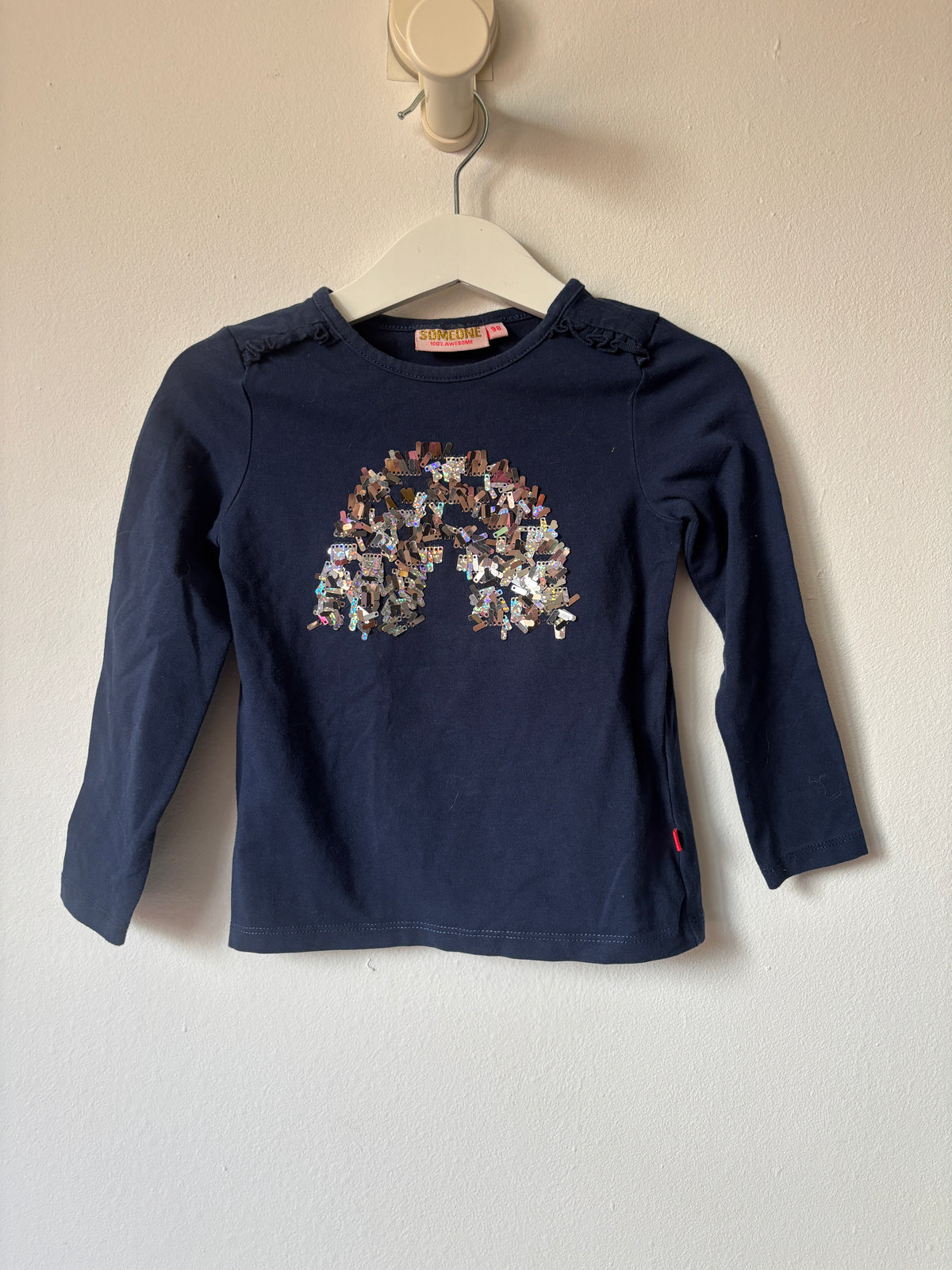 Marineblauwe longsleeve | Someone | 98