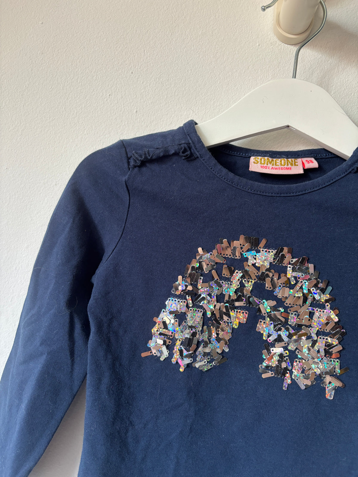 Marineblauwe longsleeve | Someone | 98