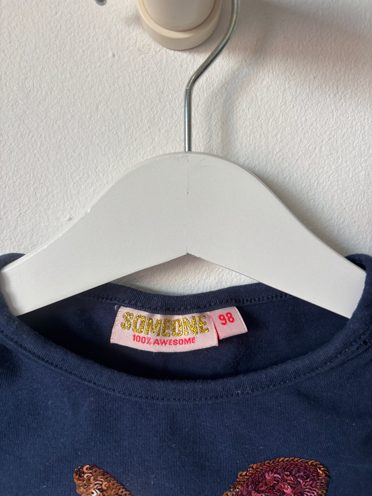 Marineblauwe longsleeve | Someone | 98