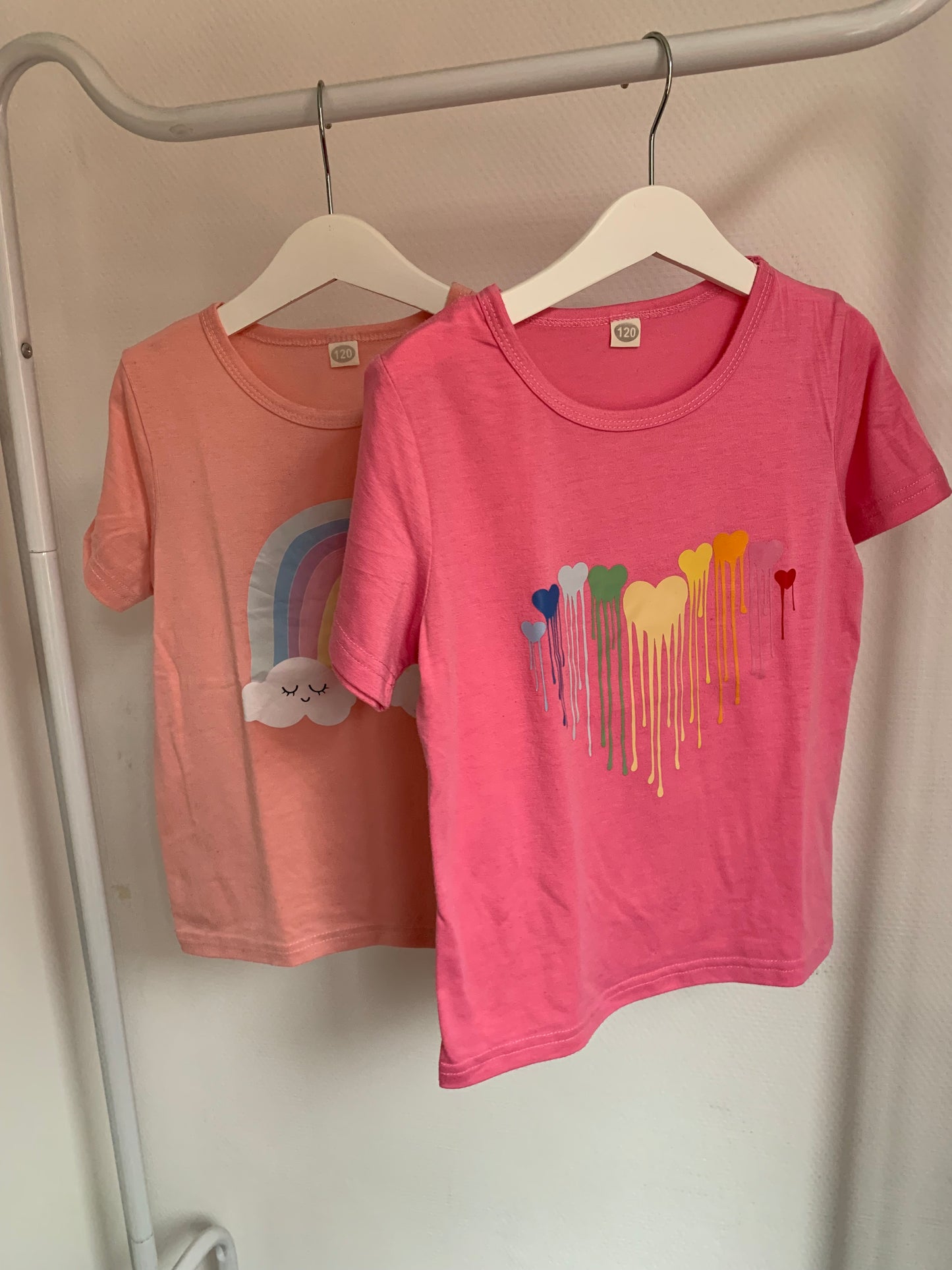 Bundel roze T-shirts (2)