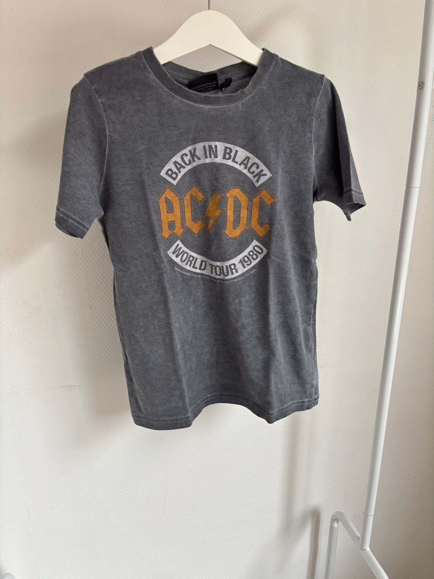 Donkergrijze T-shirt