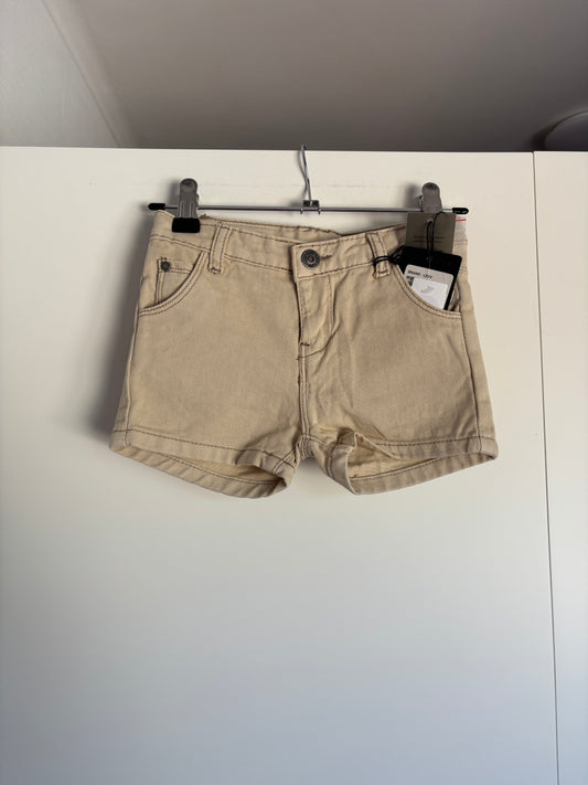 Beige jeansshort