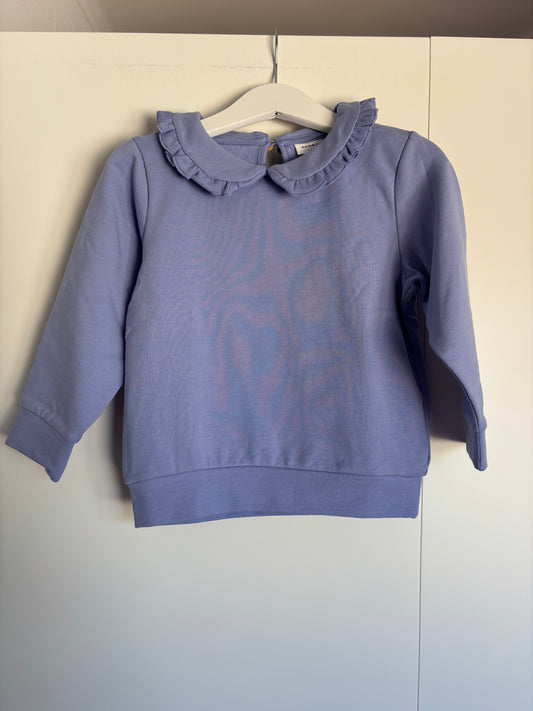 Paarsblauwe sweater