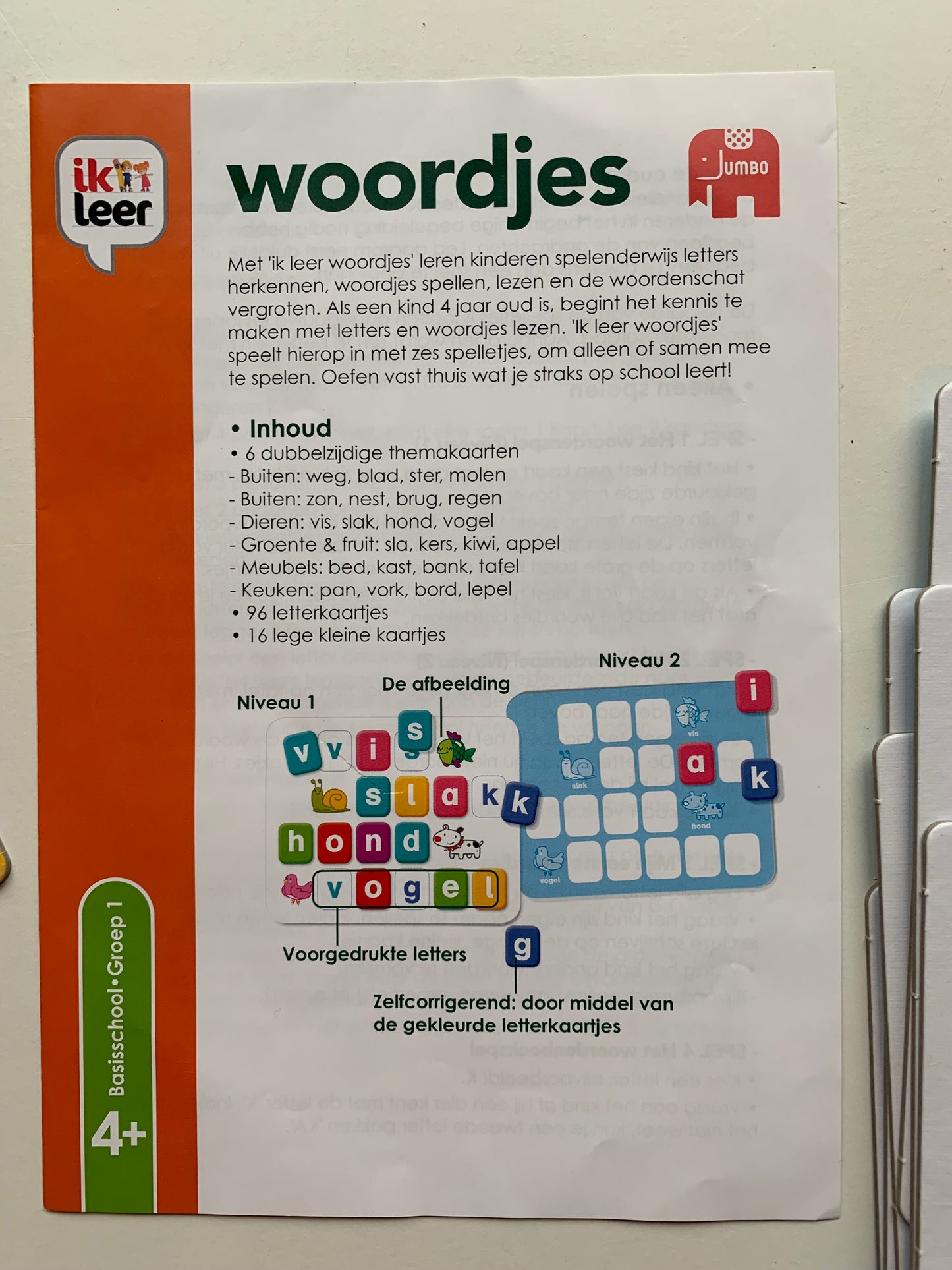 Ik leer woordjes