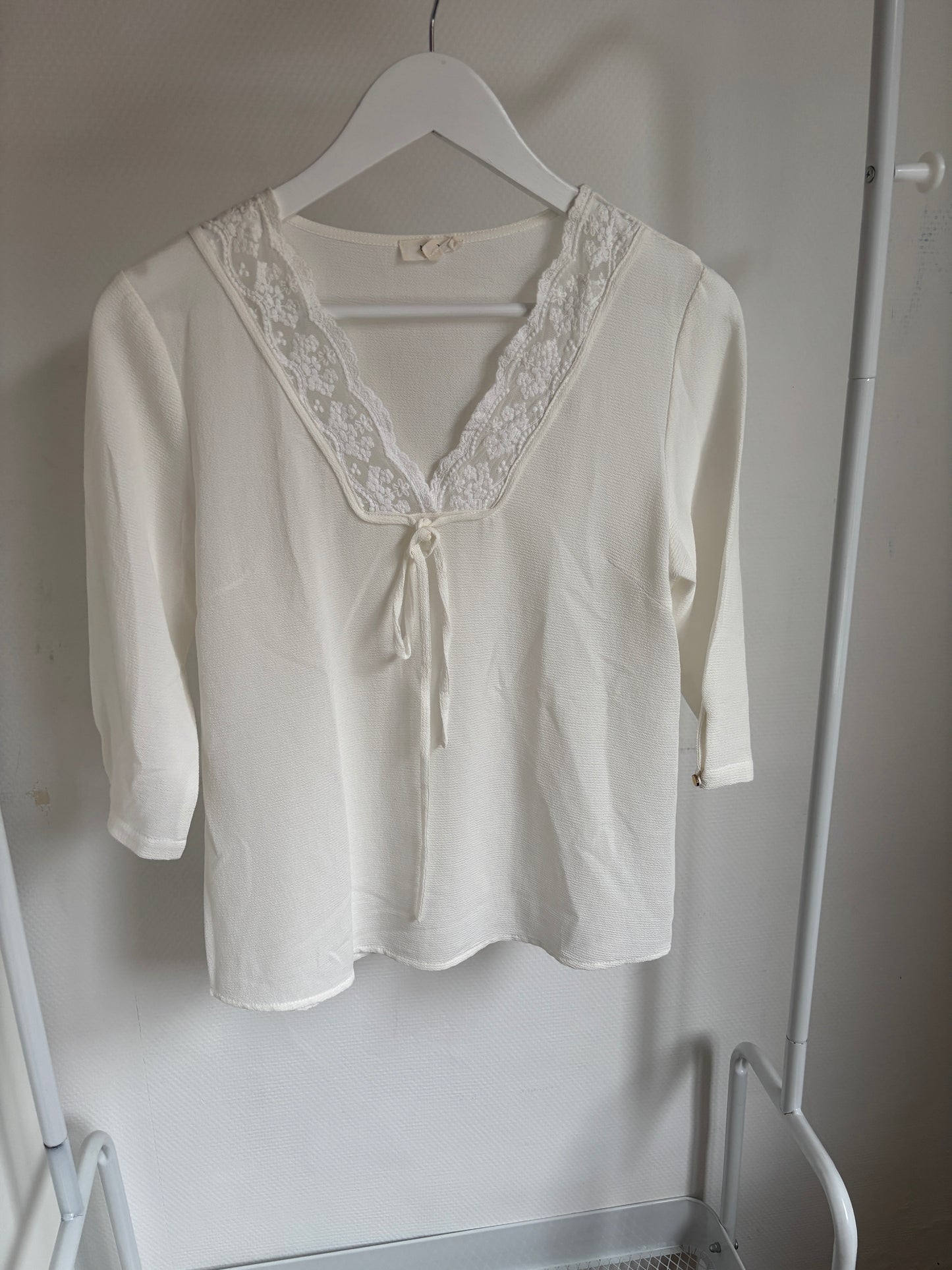 Witte blouse