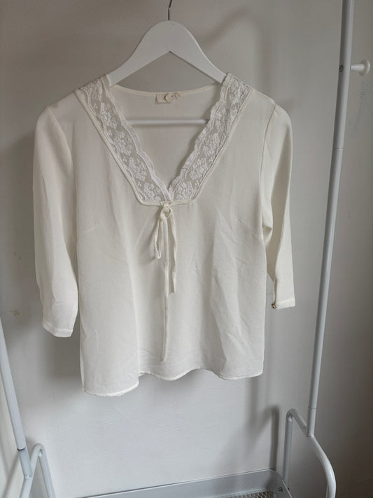 Witte blouse