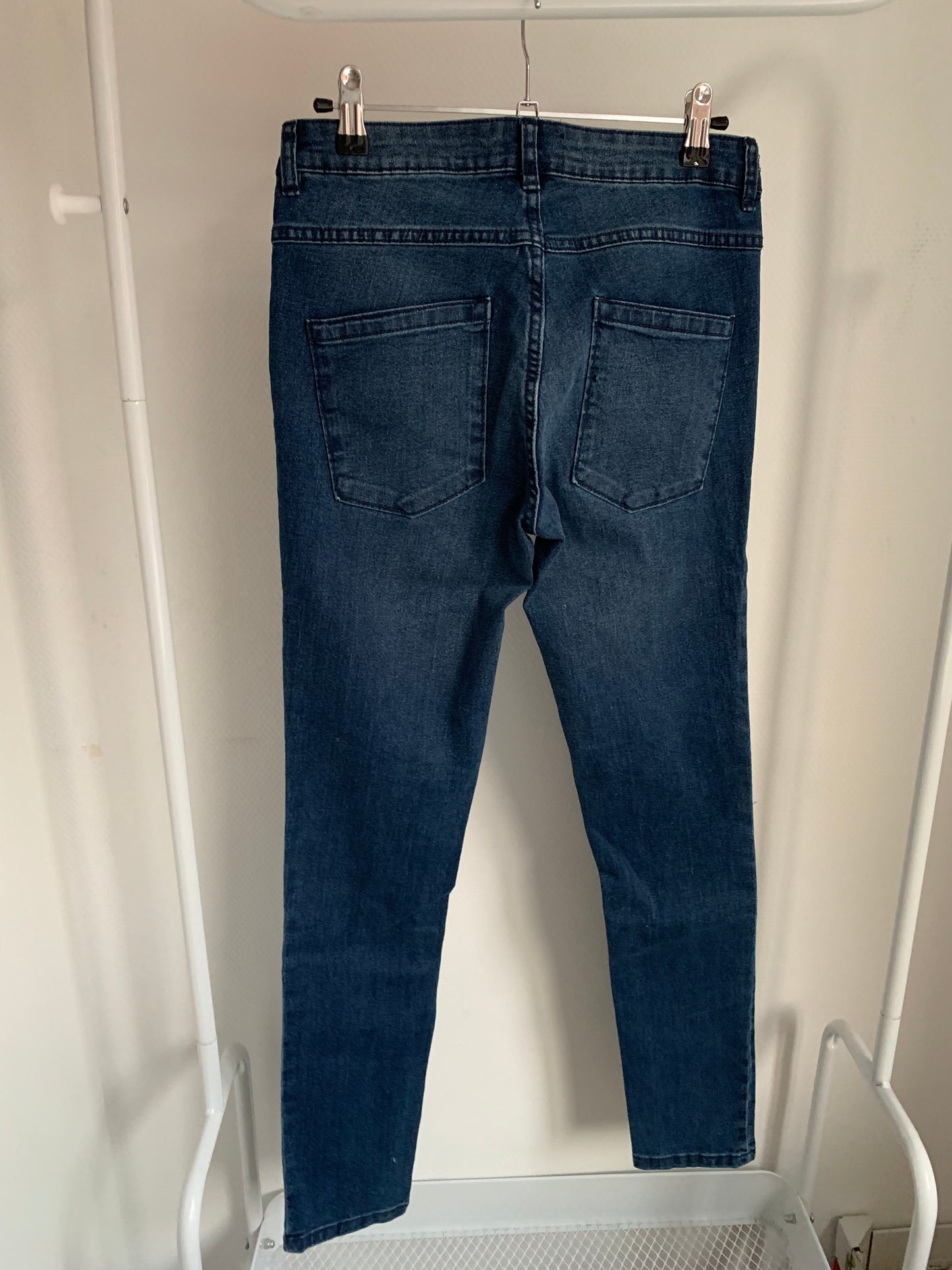 Donkerblauw jeansbroek