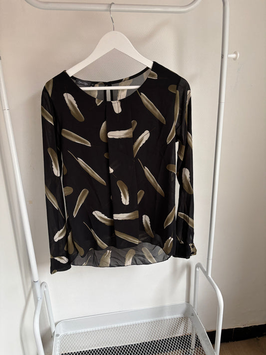 Zwarte blouse