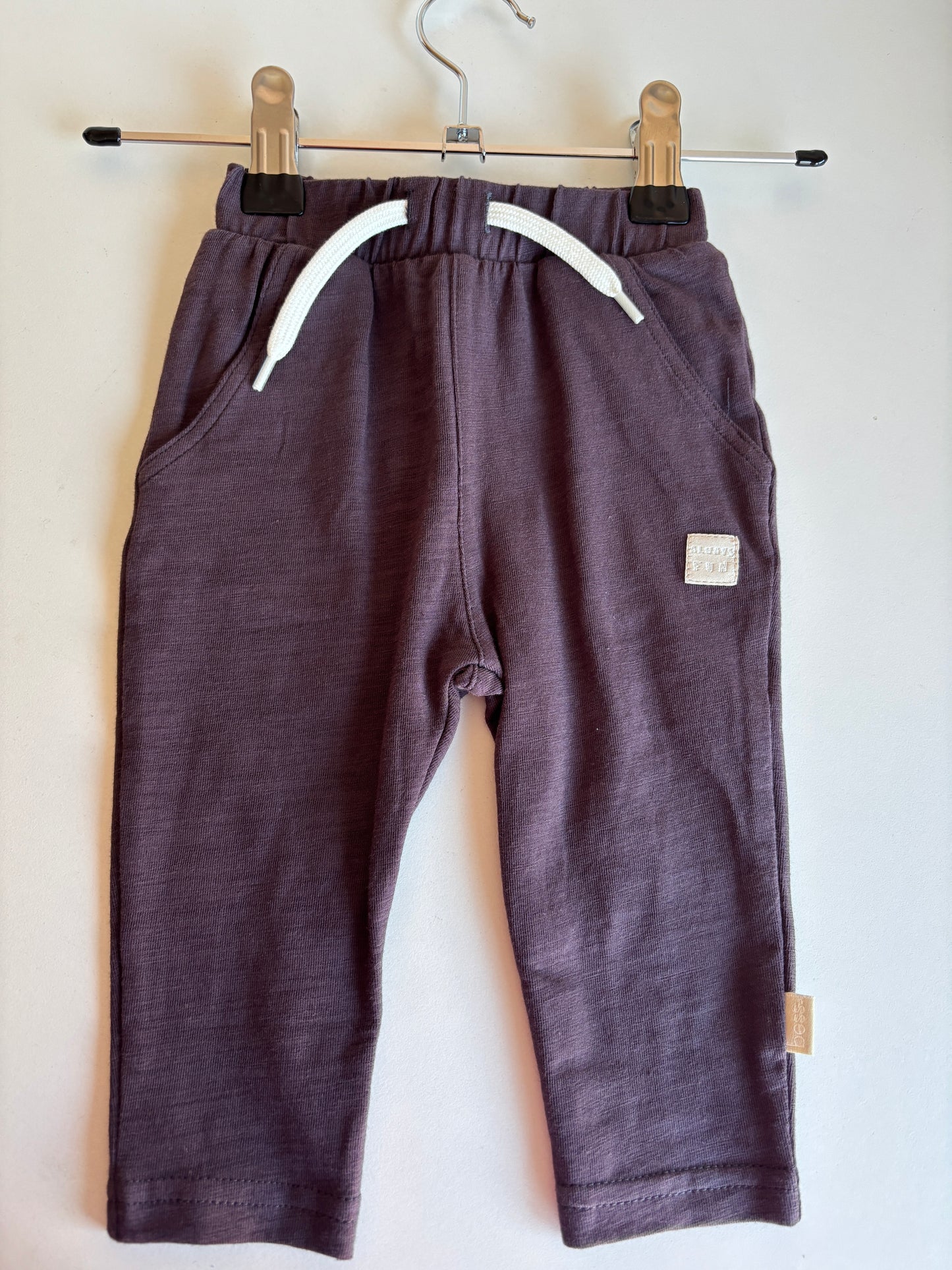 Wijnrode joggingbroek