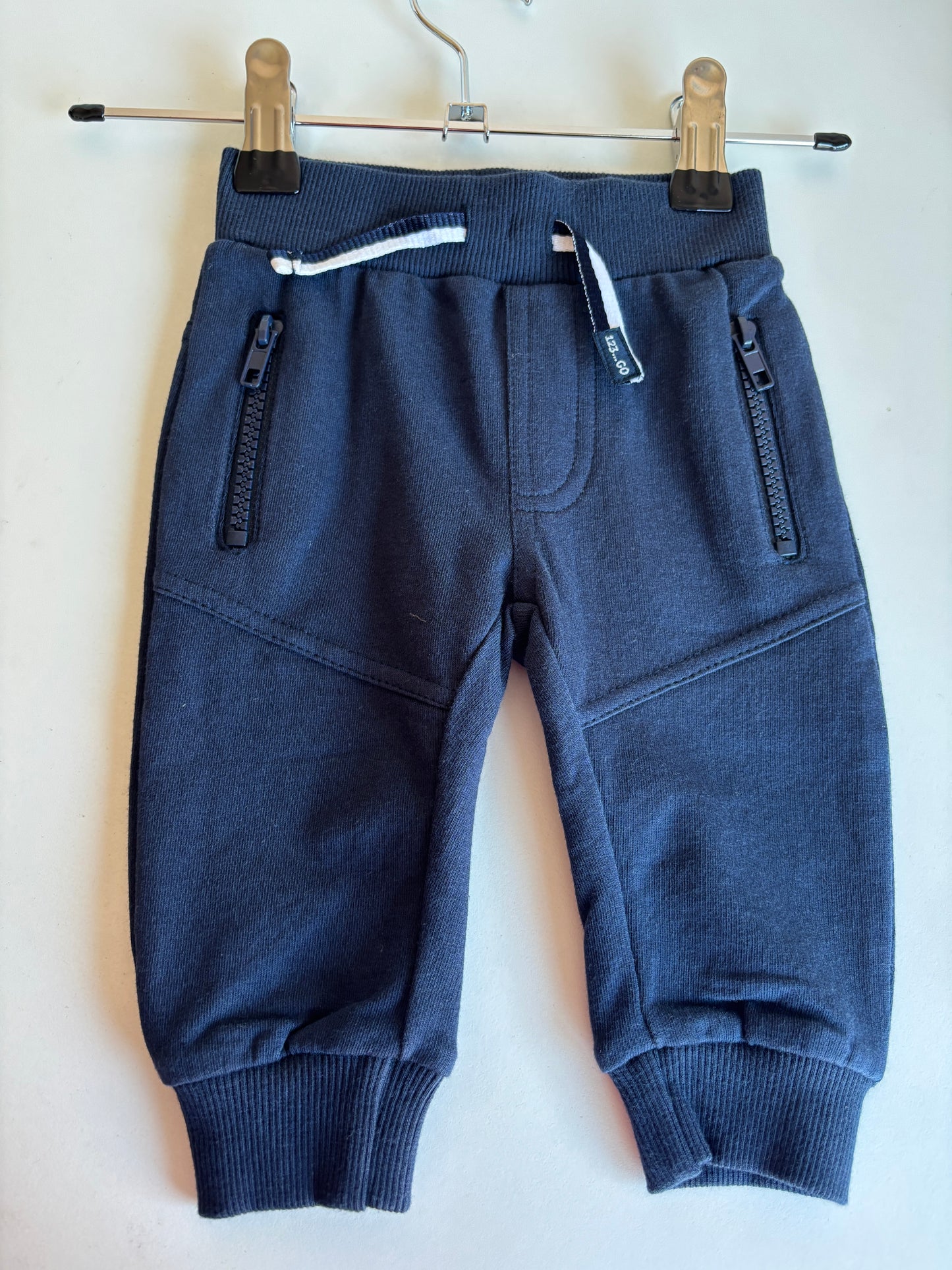 Marineblauwe joggingbroek
