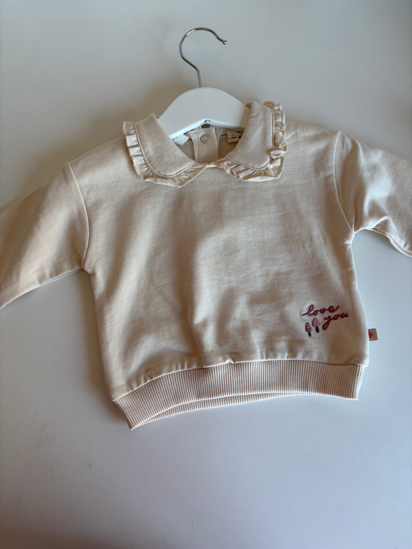 Crèmekleurige sweater