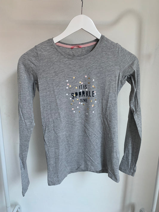 Lichtgrijze longsleeve