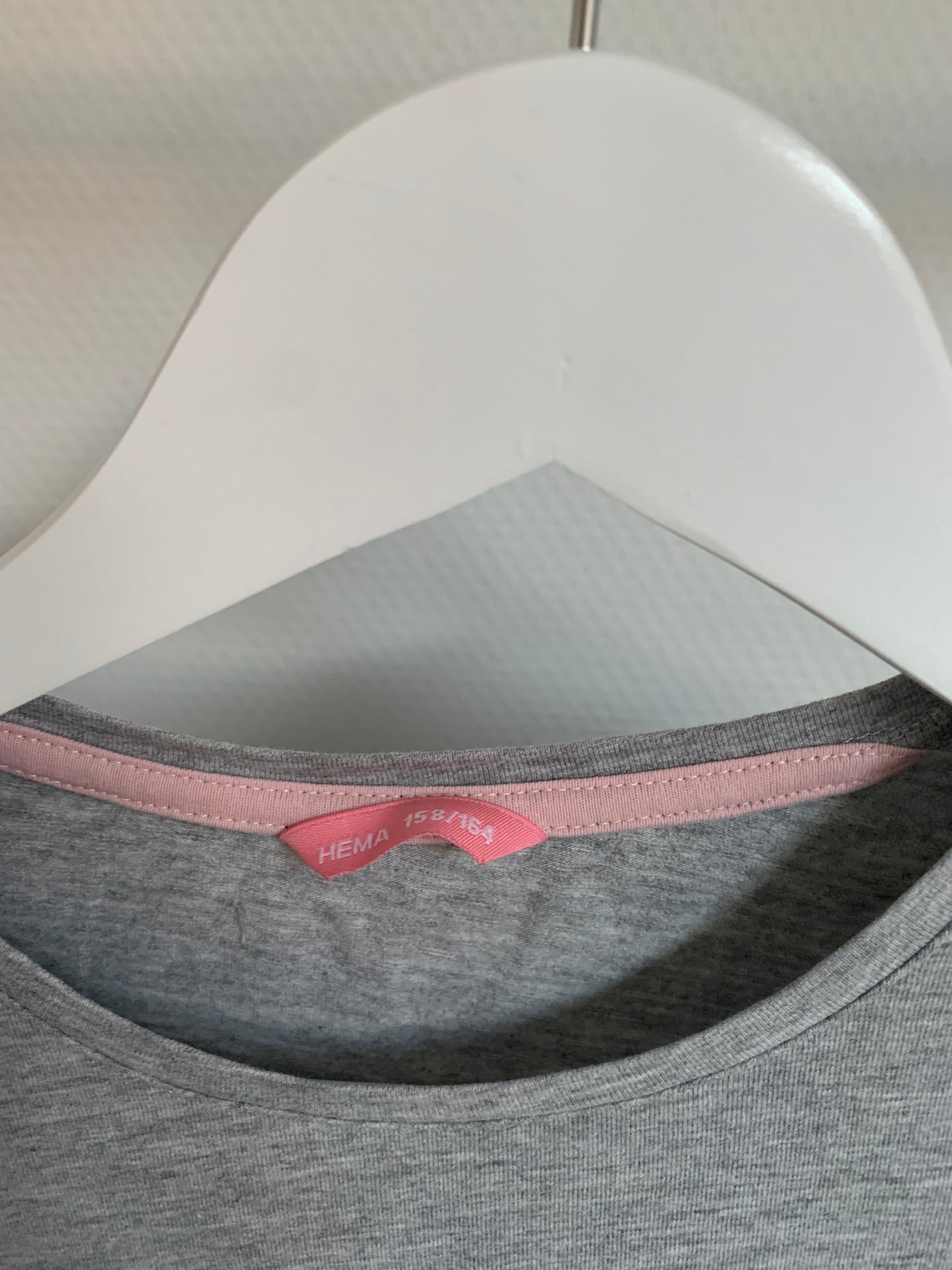 Lichtgrijze longsleeve