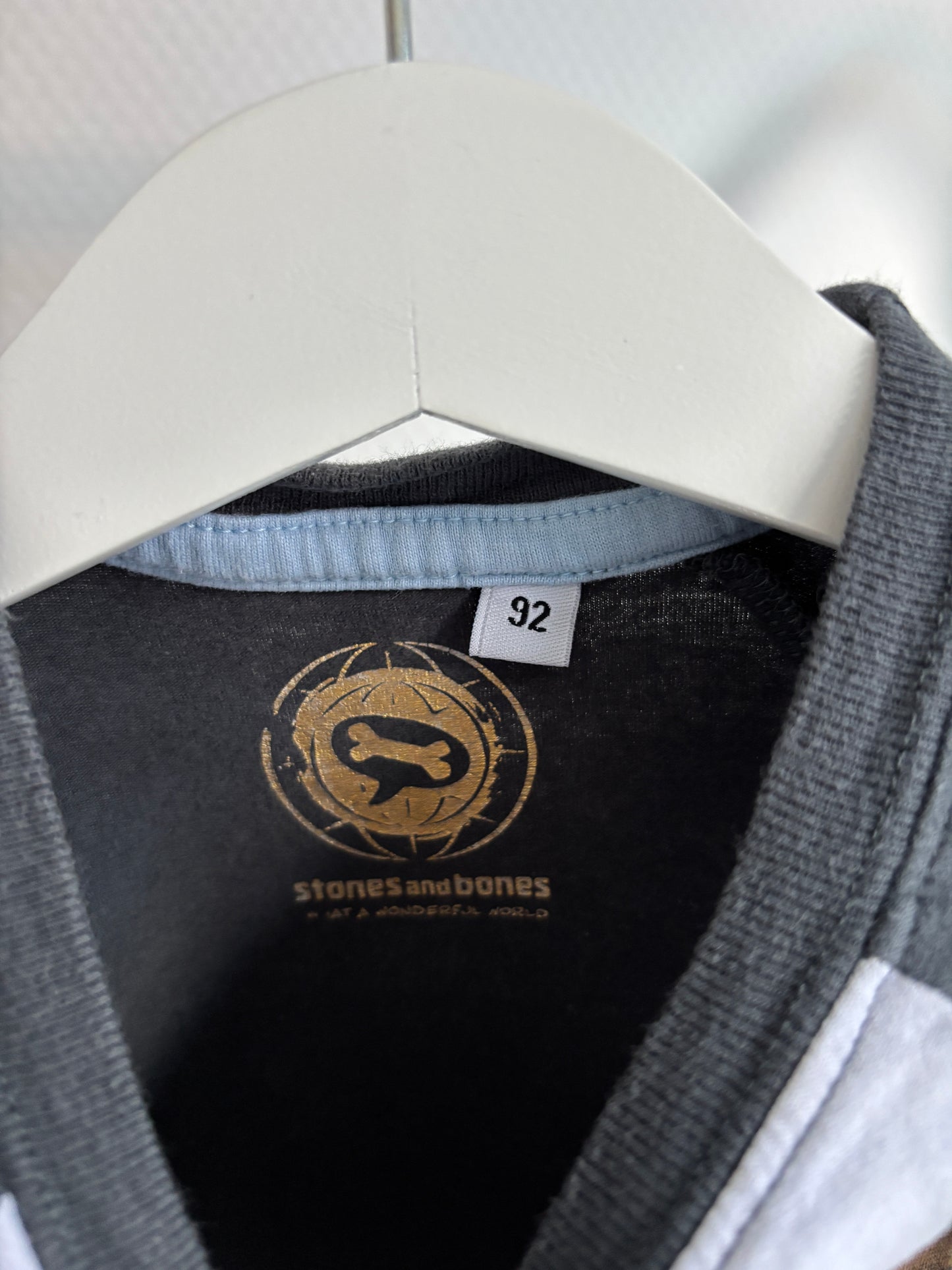 Grijs jurkje met panter