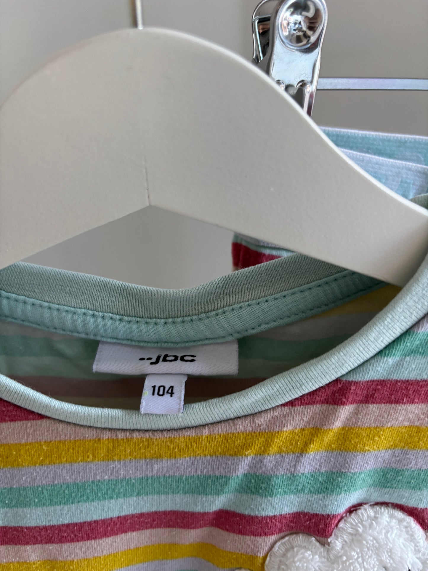 Gestreepte tweedelige pyjama