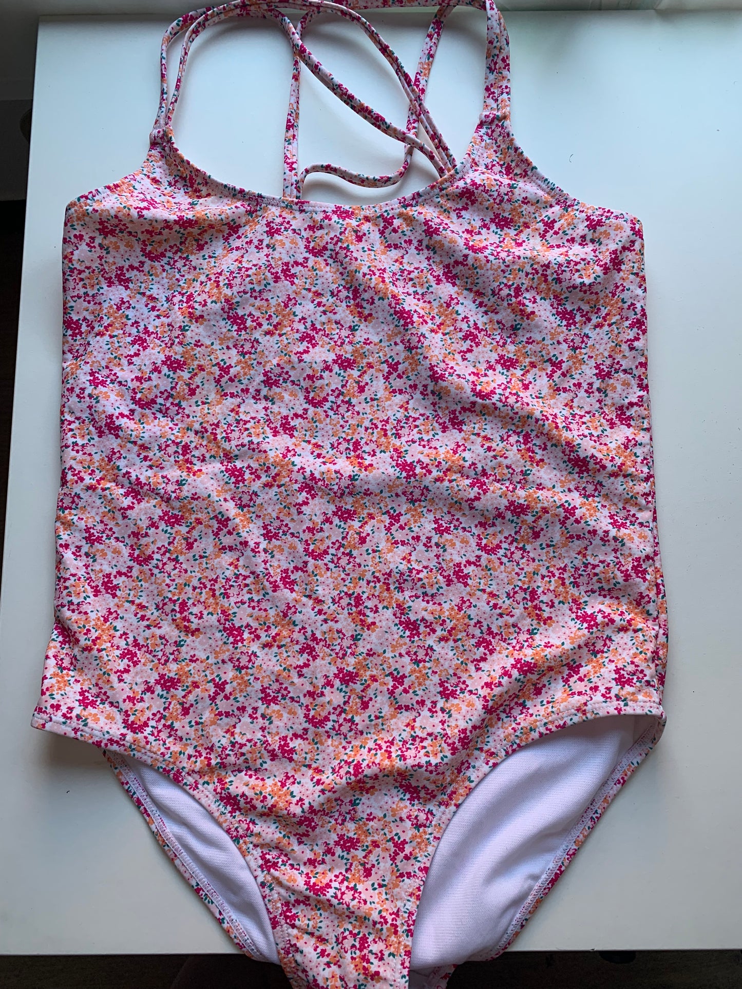 Badpak met bloemetjes