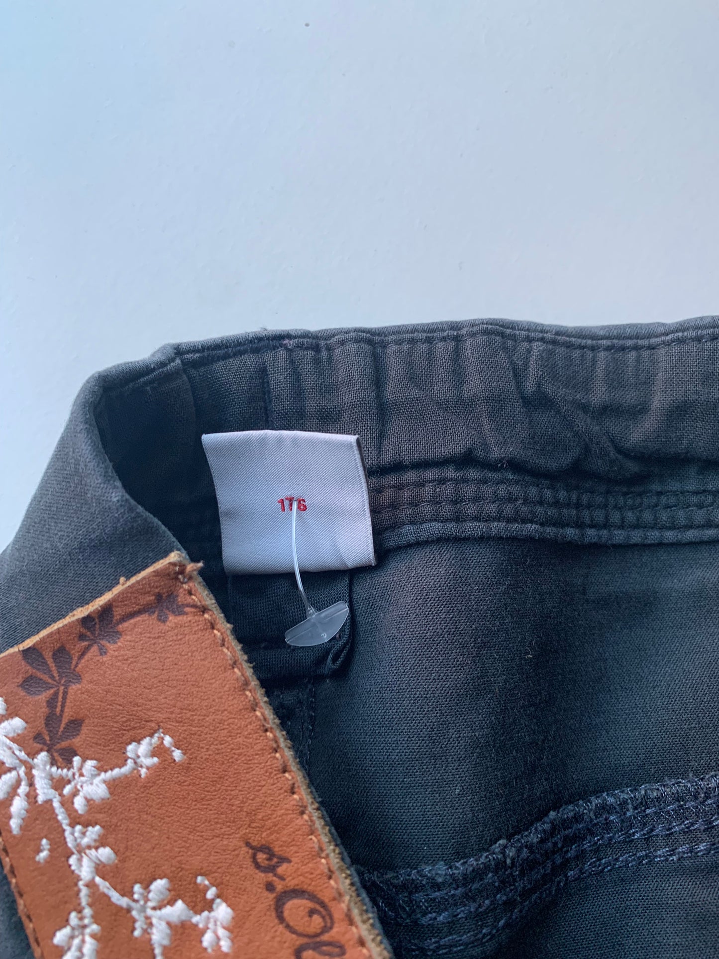 Marineblauwe minirok