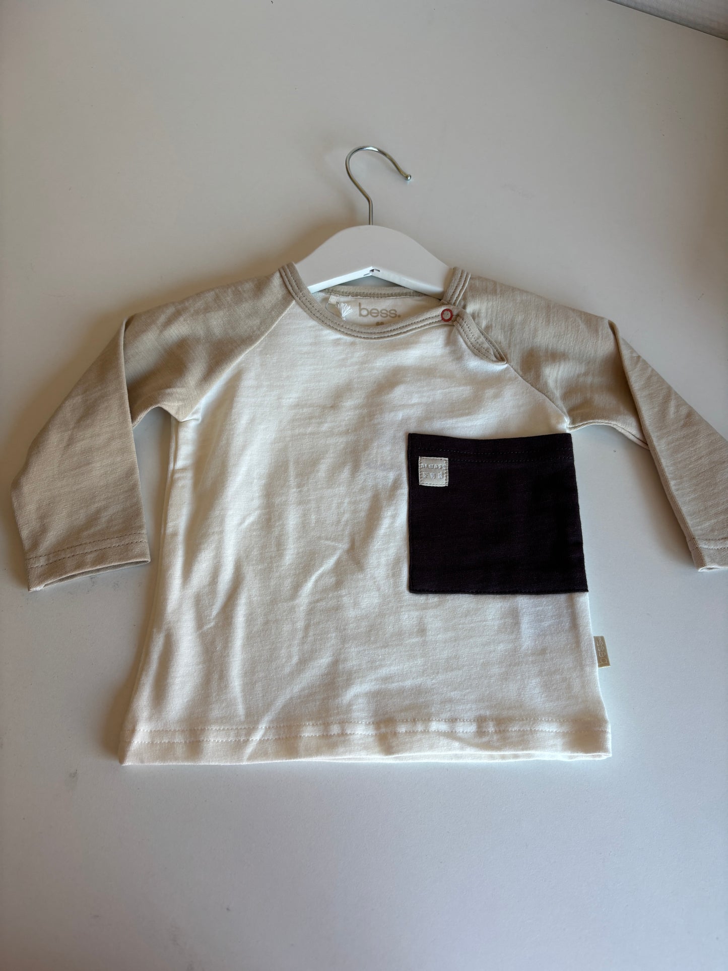 Crèmekleurige longsleeve