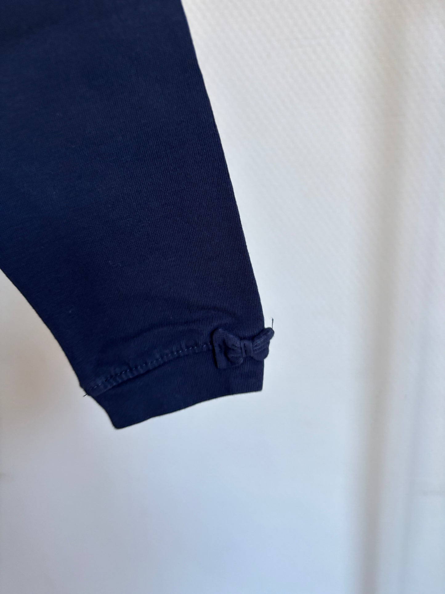 Marineblauwe legging