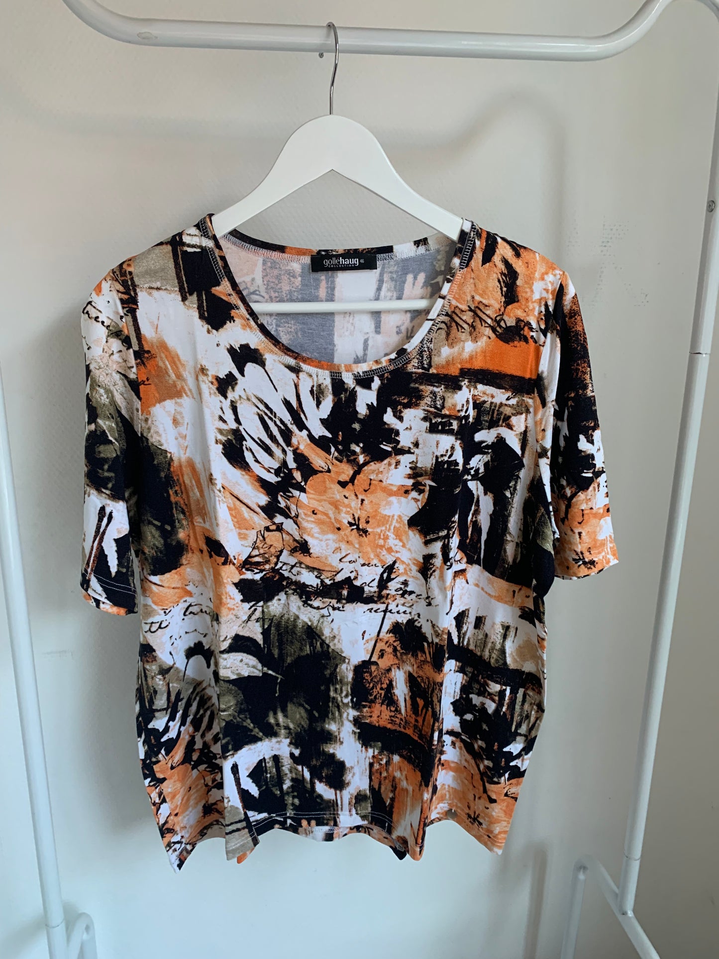 Pasteloranje T-shirt