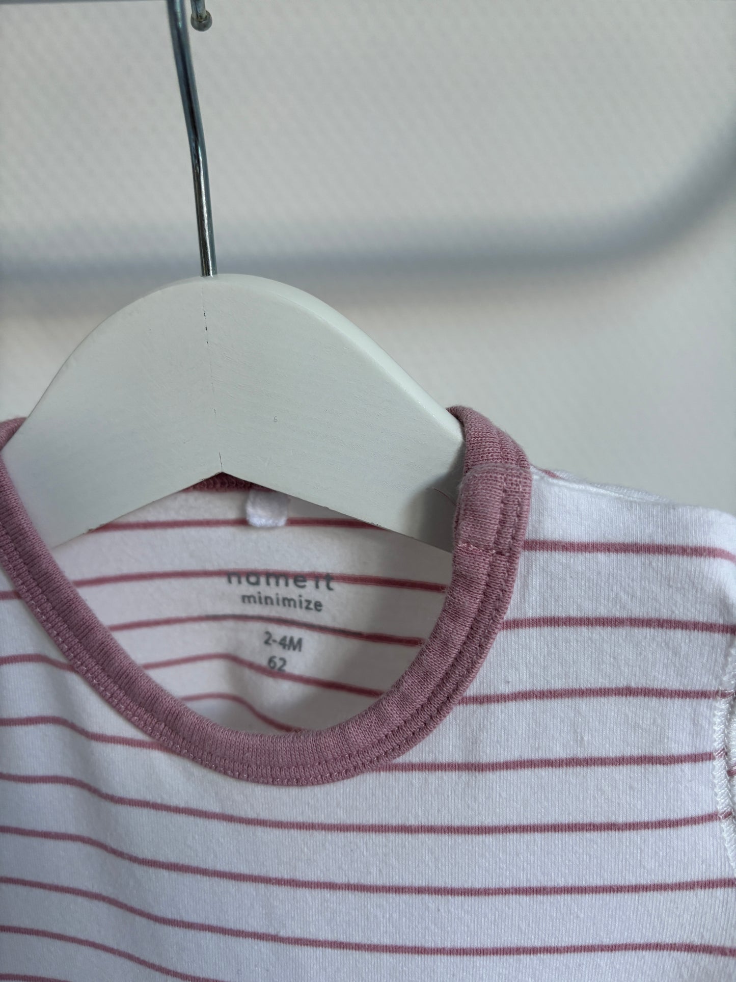 Witte gestreepte longsleeve