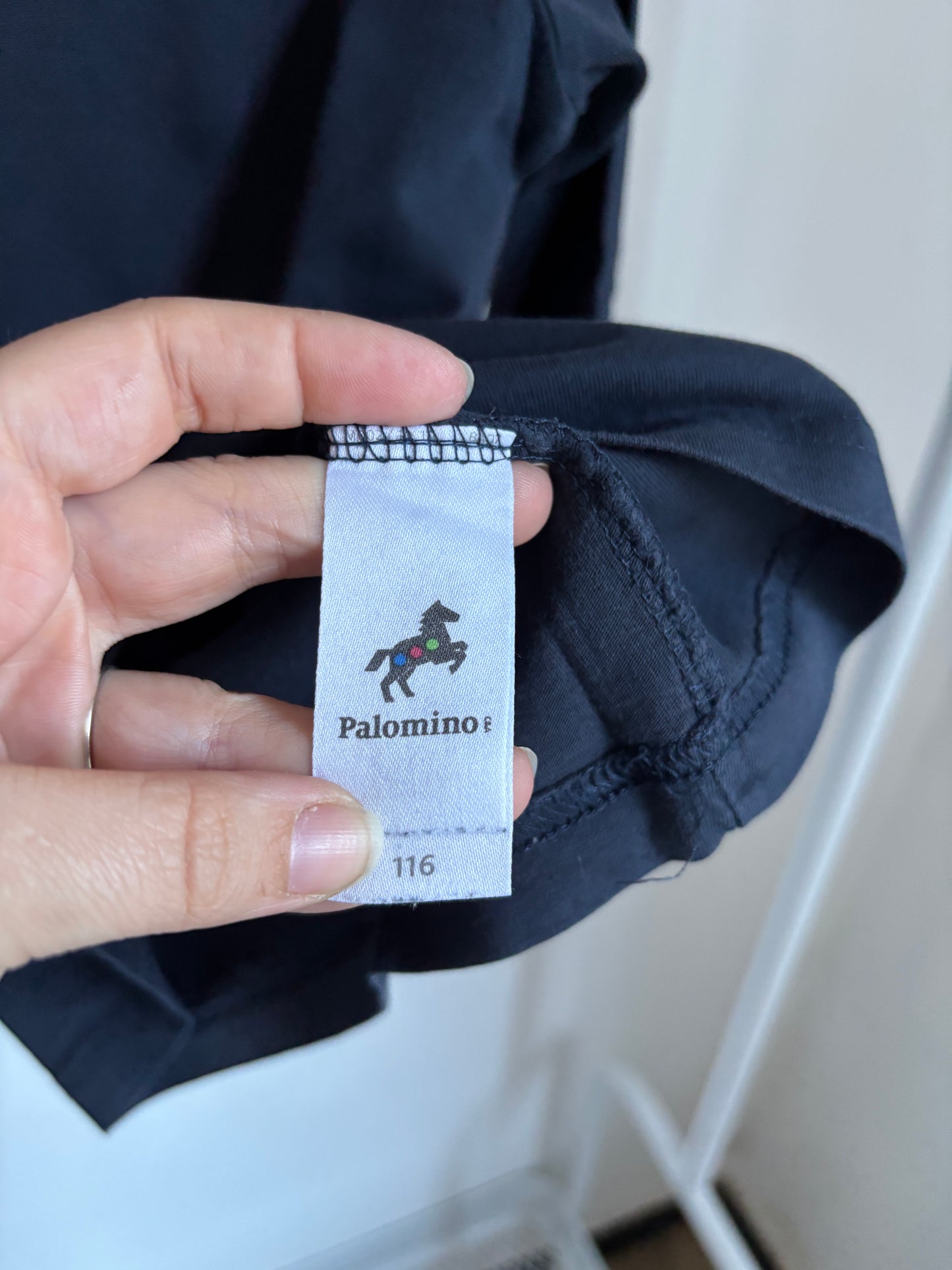 Zwarte longsleeve met rolkraag