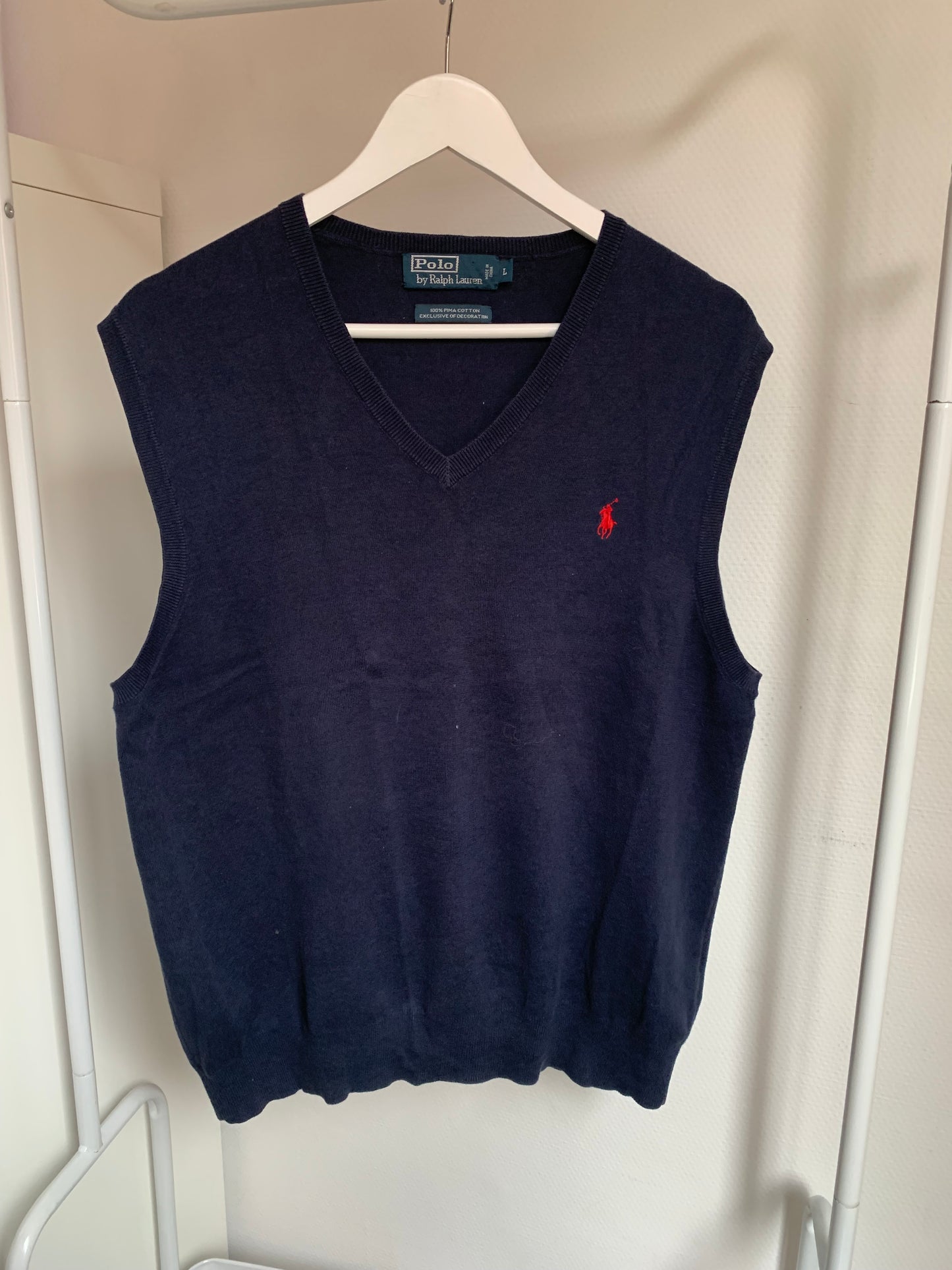 Marineblauwe spencer