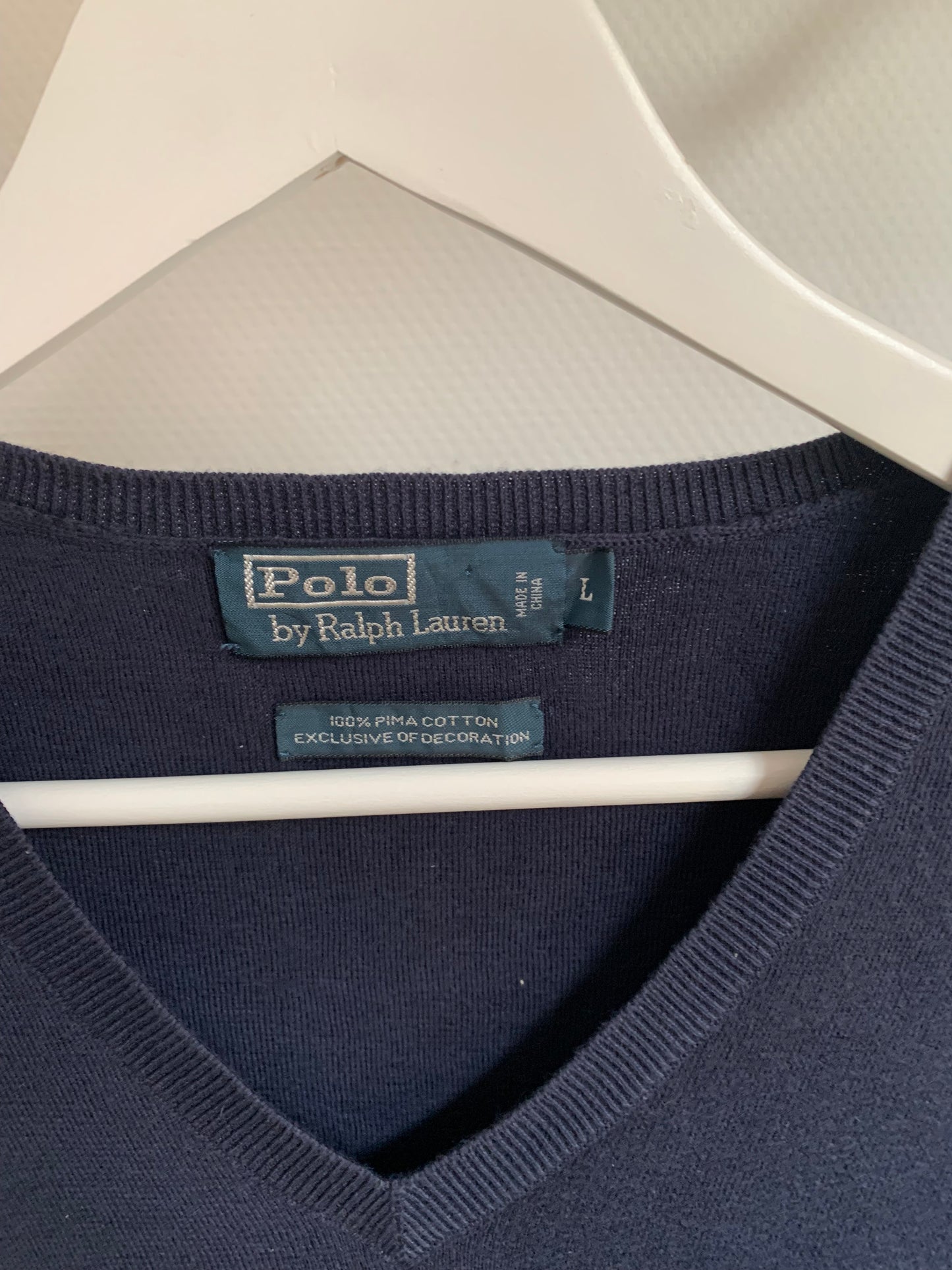 Marineblauwe spencer