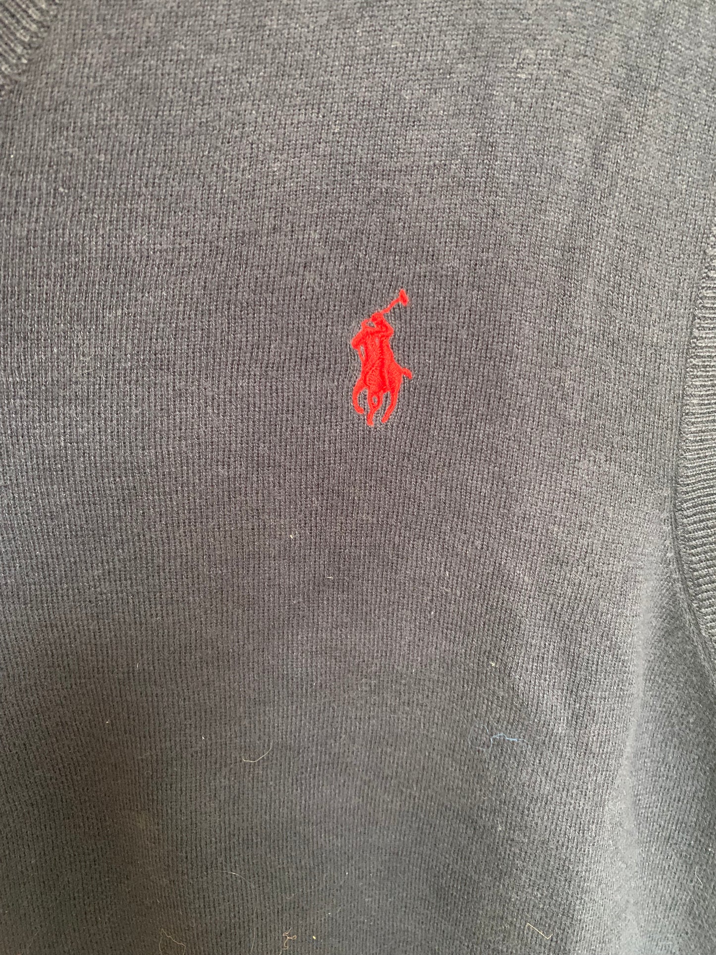 Marineblauwe spencer