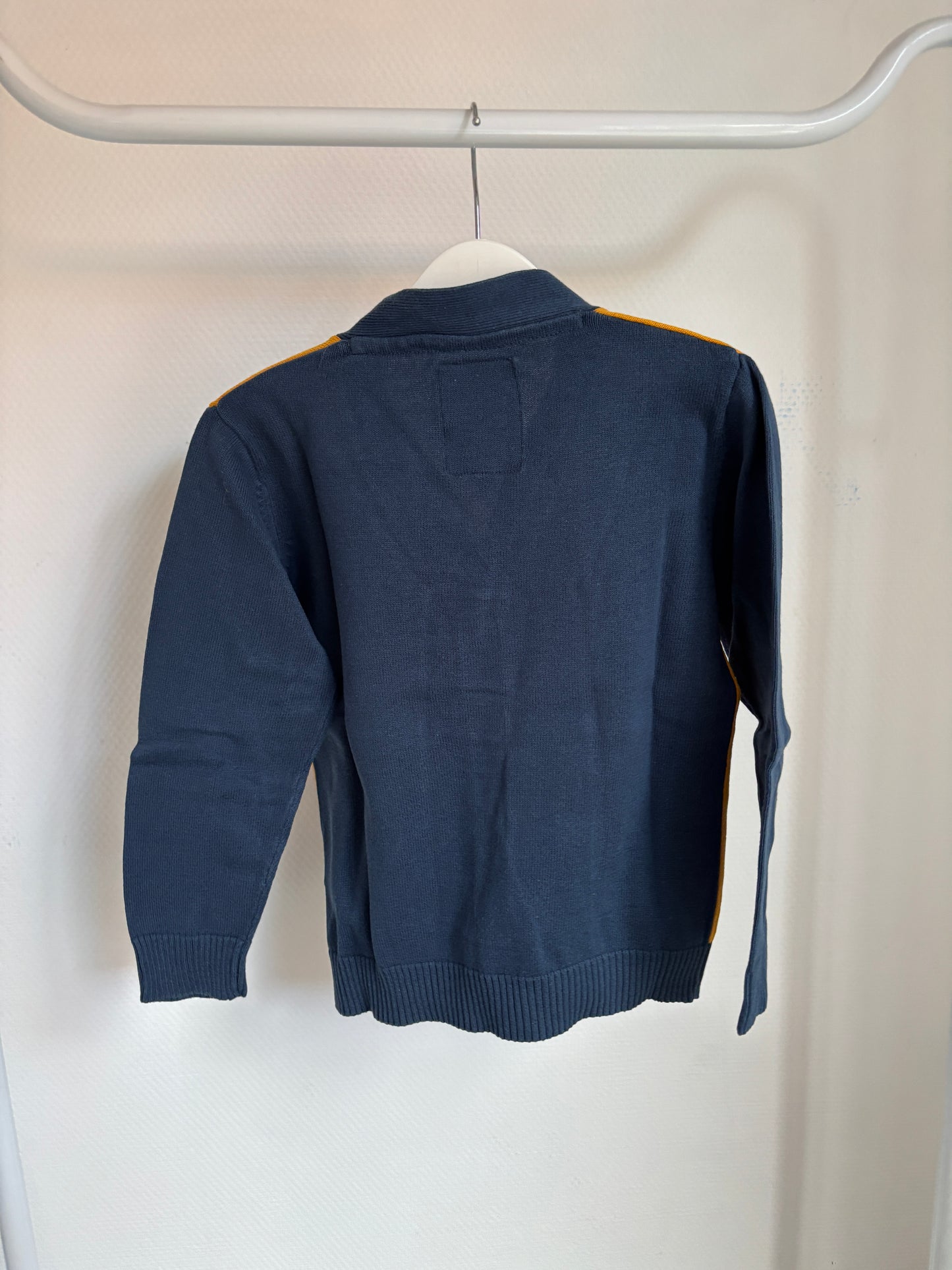 Mosterdgele cardigan