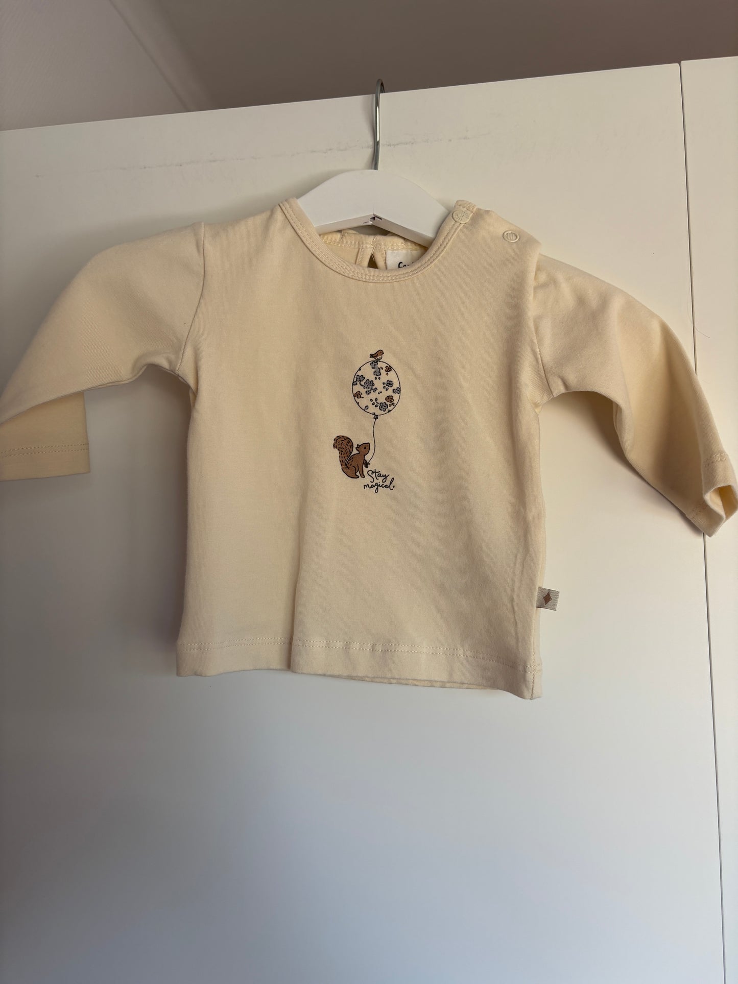 Crèmekleurige longsleeve