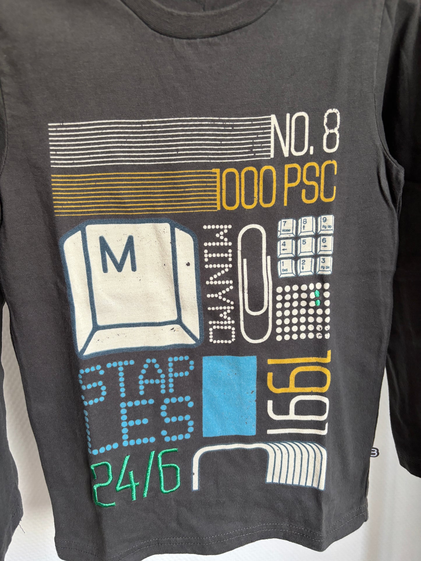 Donkergrijze longsleeve